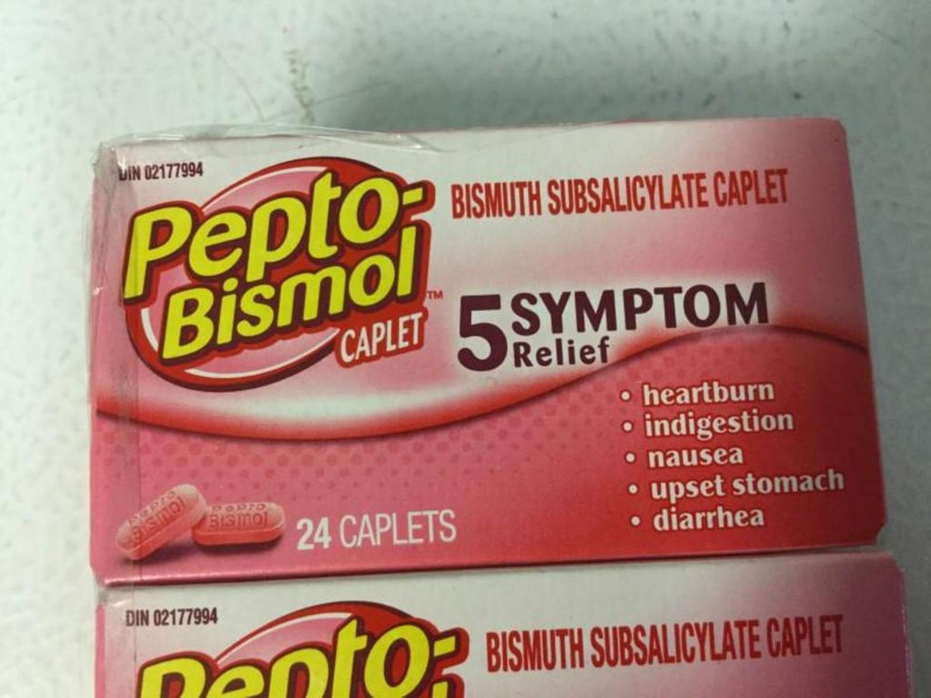 lot of 3 Pepto-Bismol 24 caplets per bottles