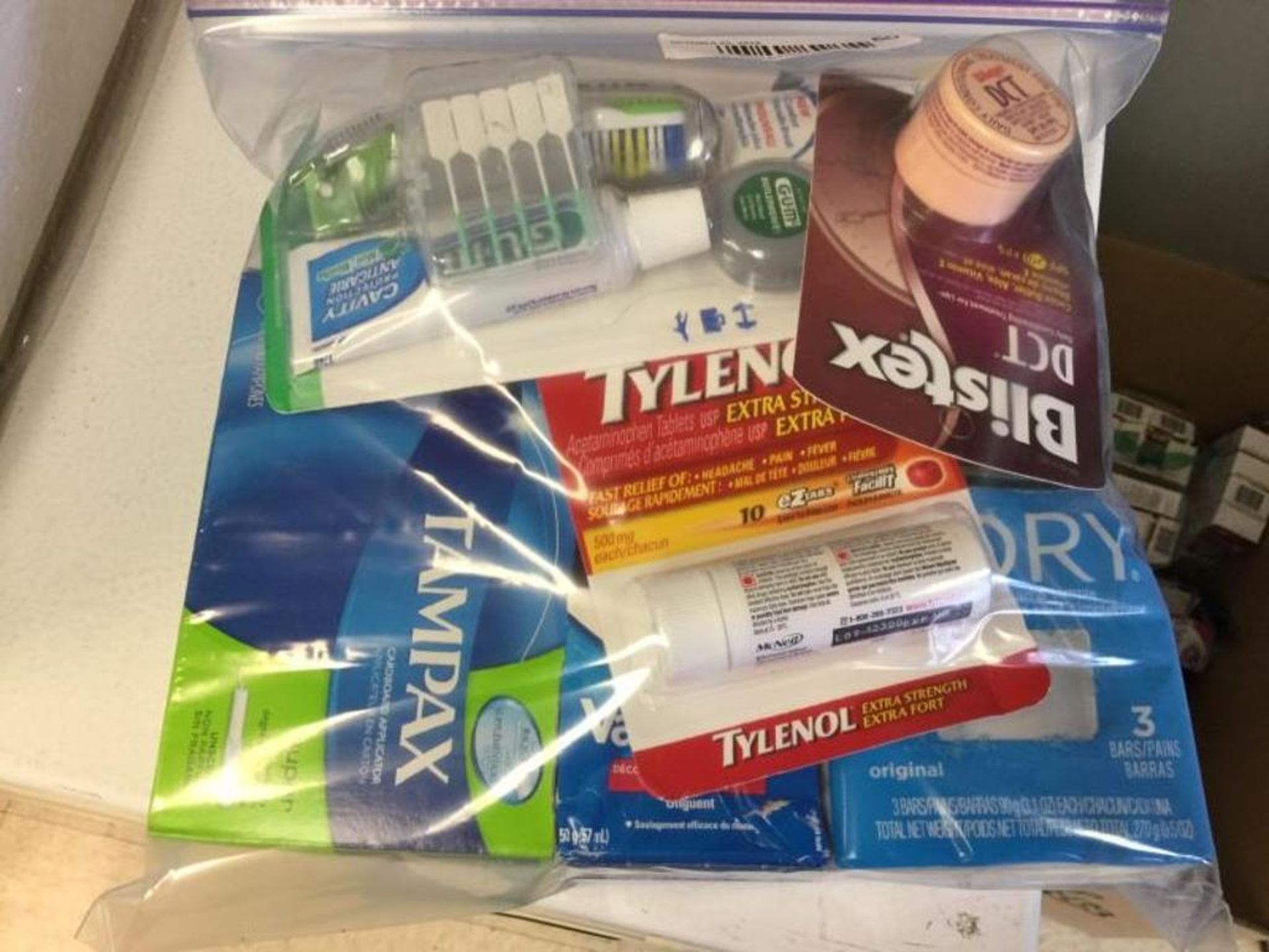 Assorted bag of Health products