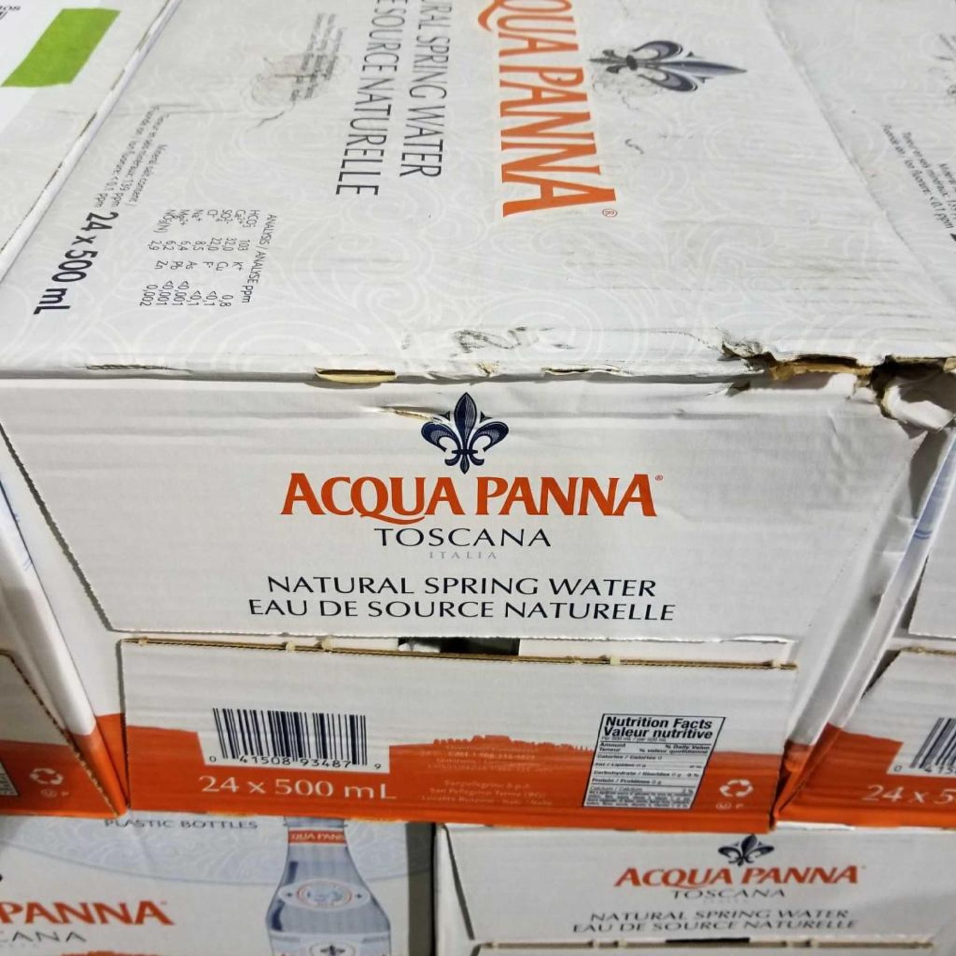 Case of 24 x 500 mL Acqua Panna Natural Spring water