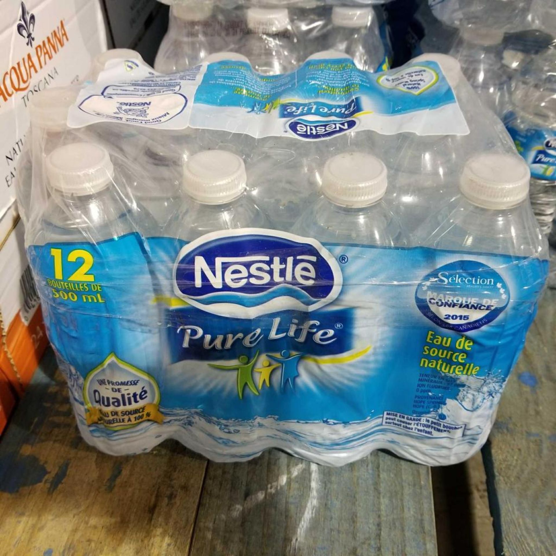 Case of 12 x 500 mL Nestle Pure life Water