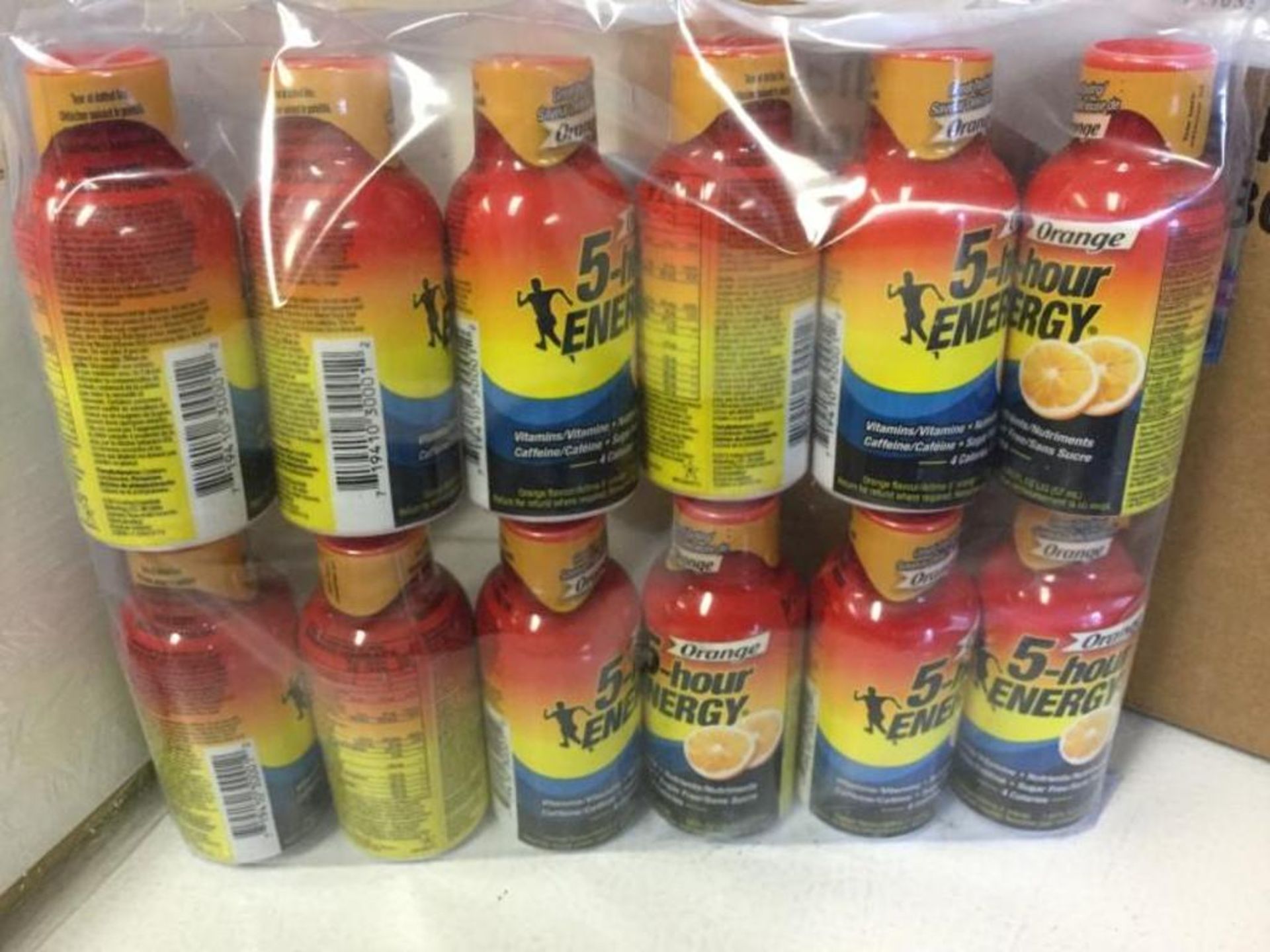 Lot of 12 x 5 hour energy 57ml