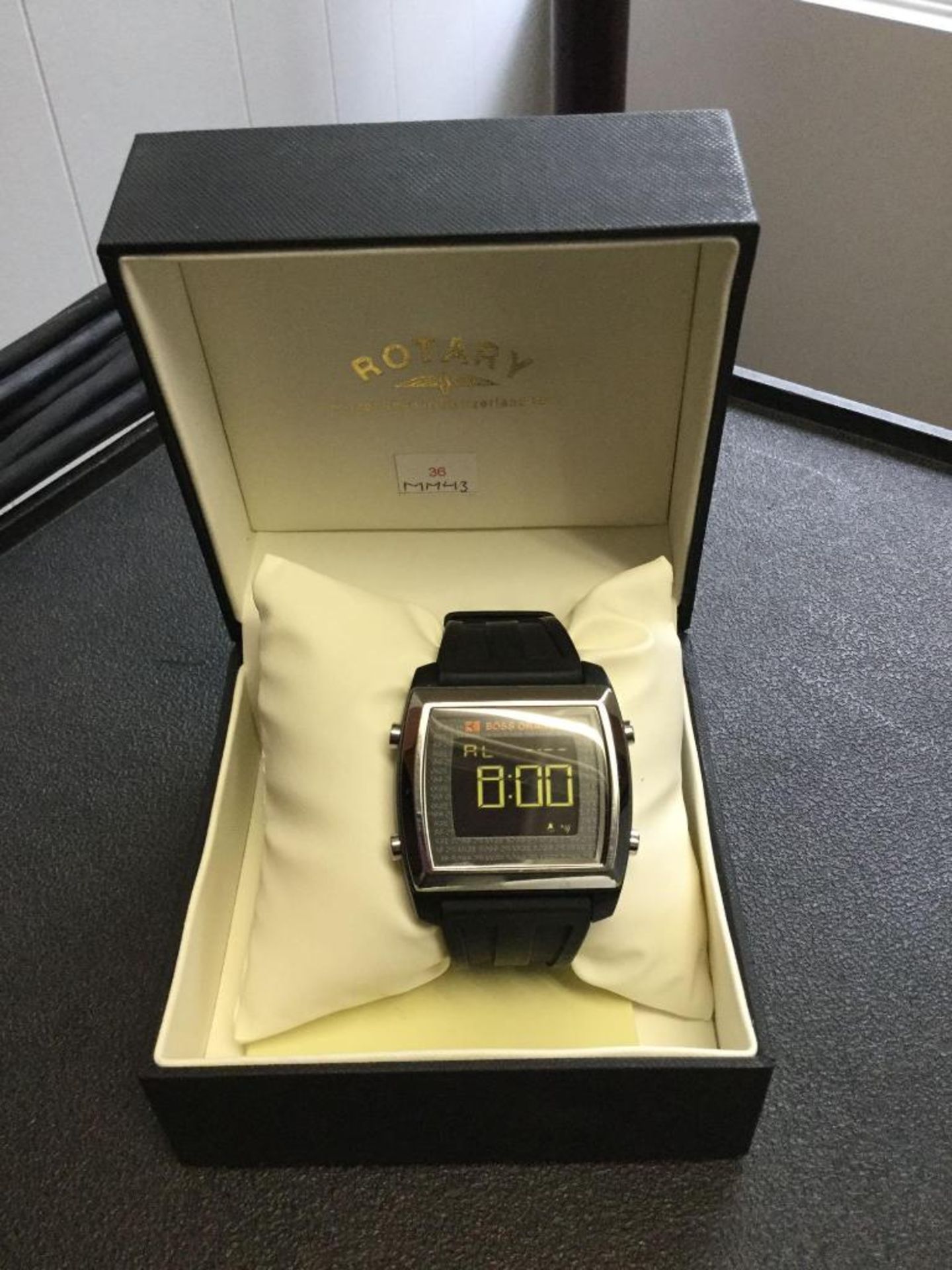 Boss Orange digital Watch with case