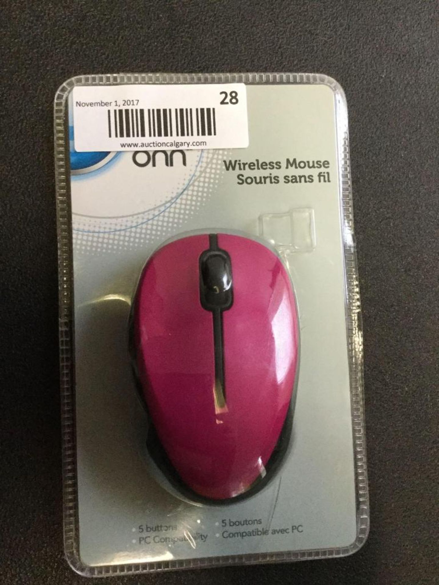 Onn Wireless mouse 5 button and PC Compatible