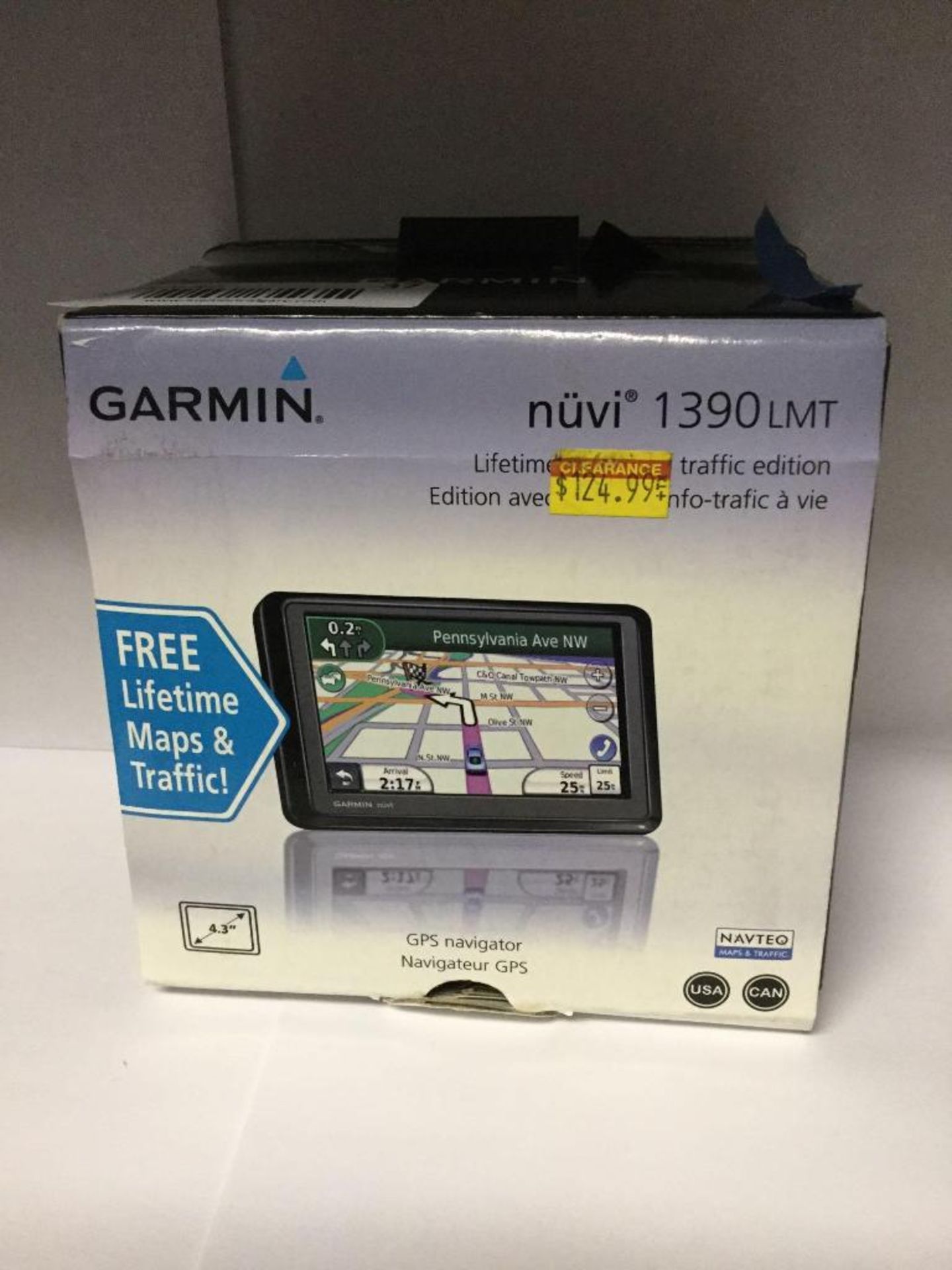 Garmin nevi 1490 LMT 5" touch screen GPS