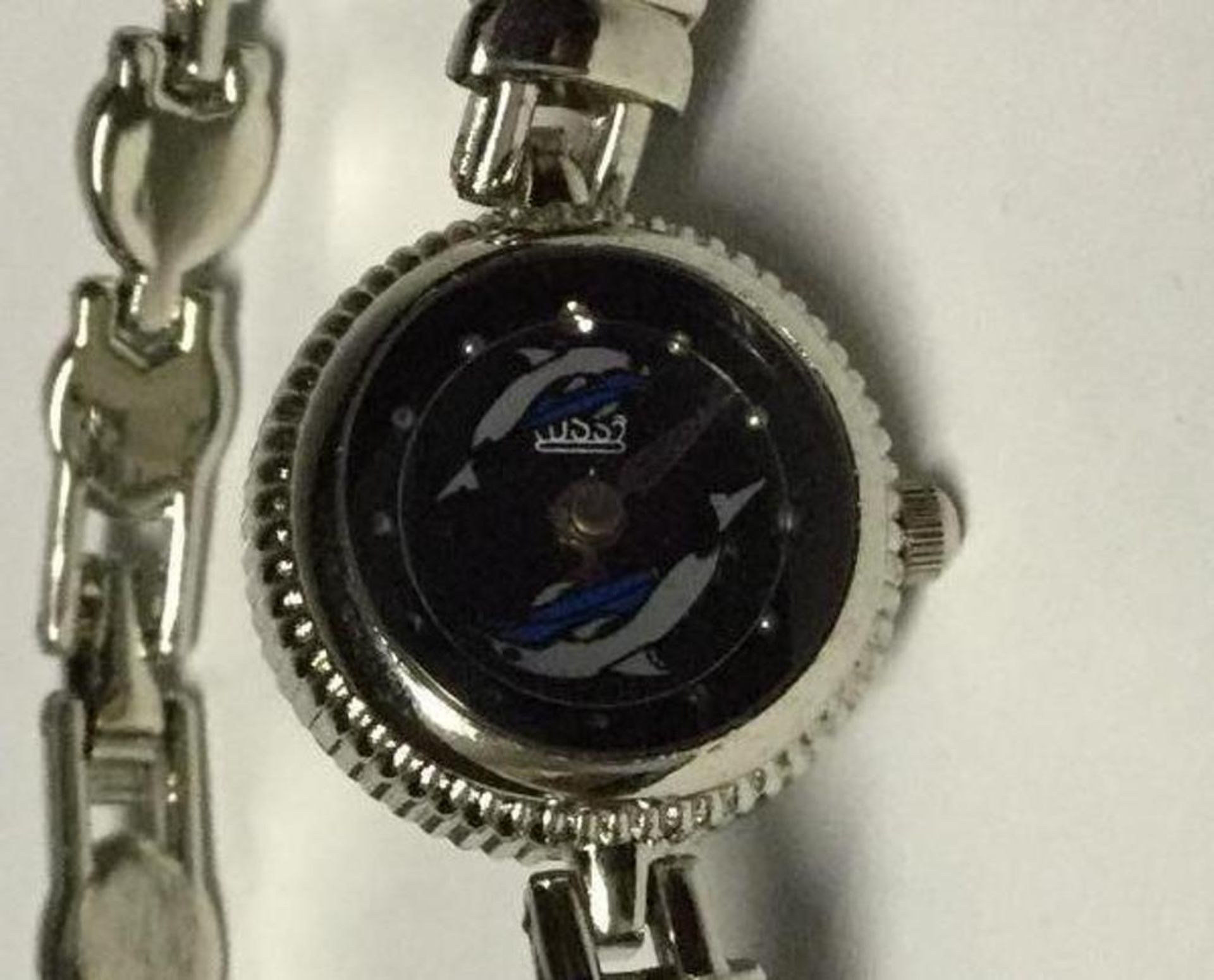 Ladies Cuss Watch with Dolphin second hand - Image 2 of 2