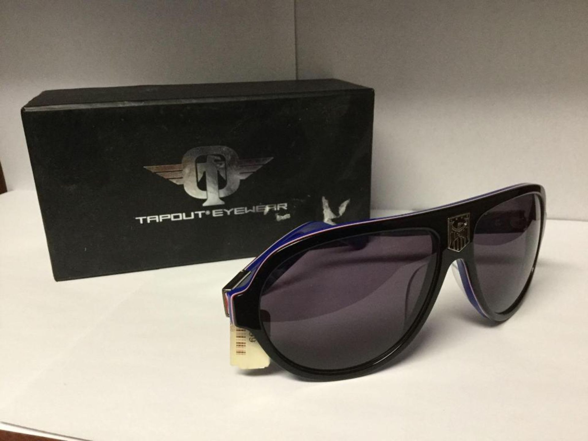 Tapout Brand Sunglasses with case - value $100