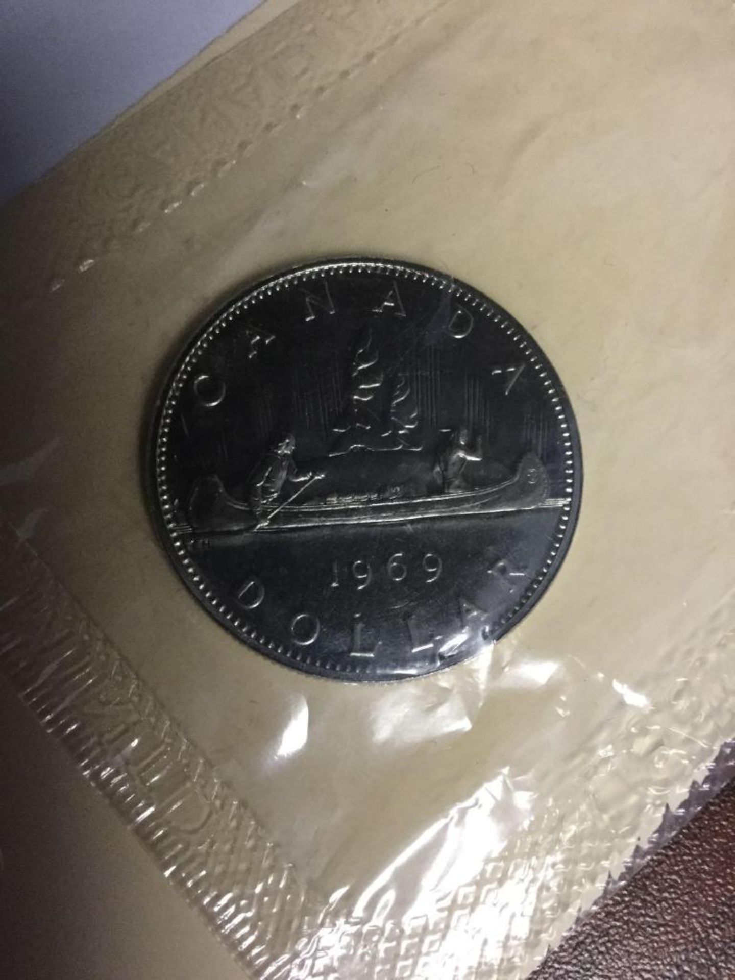 1969 - Canadian Silver dollar coin