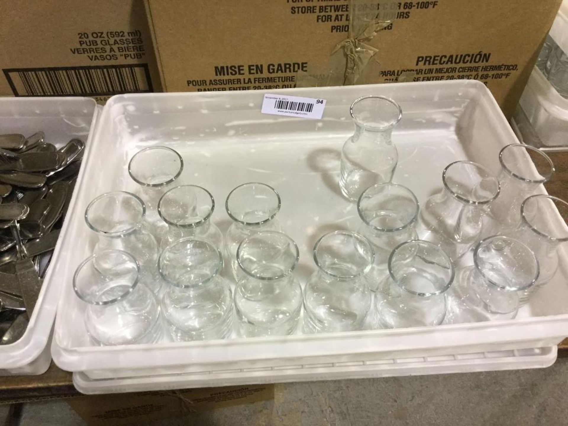 lot of 15 x 3 oz decanter