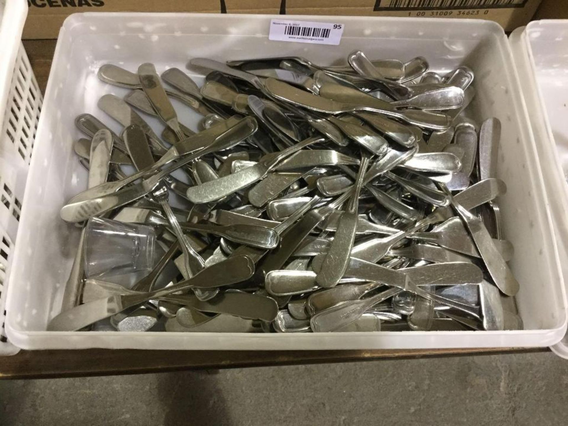 basket of Butter knives