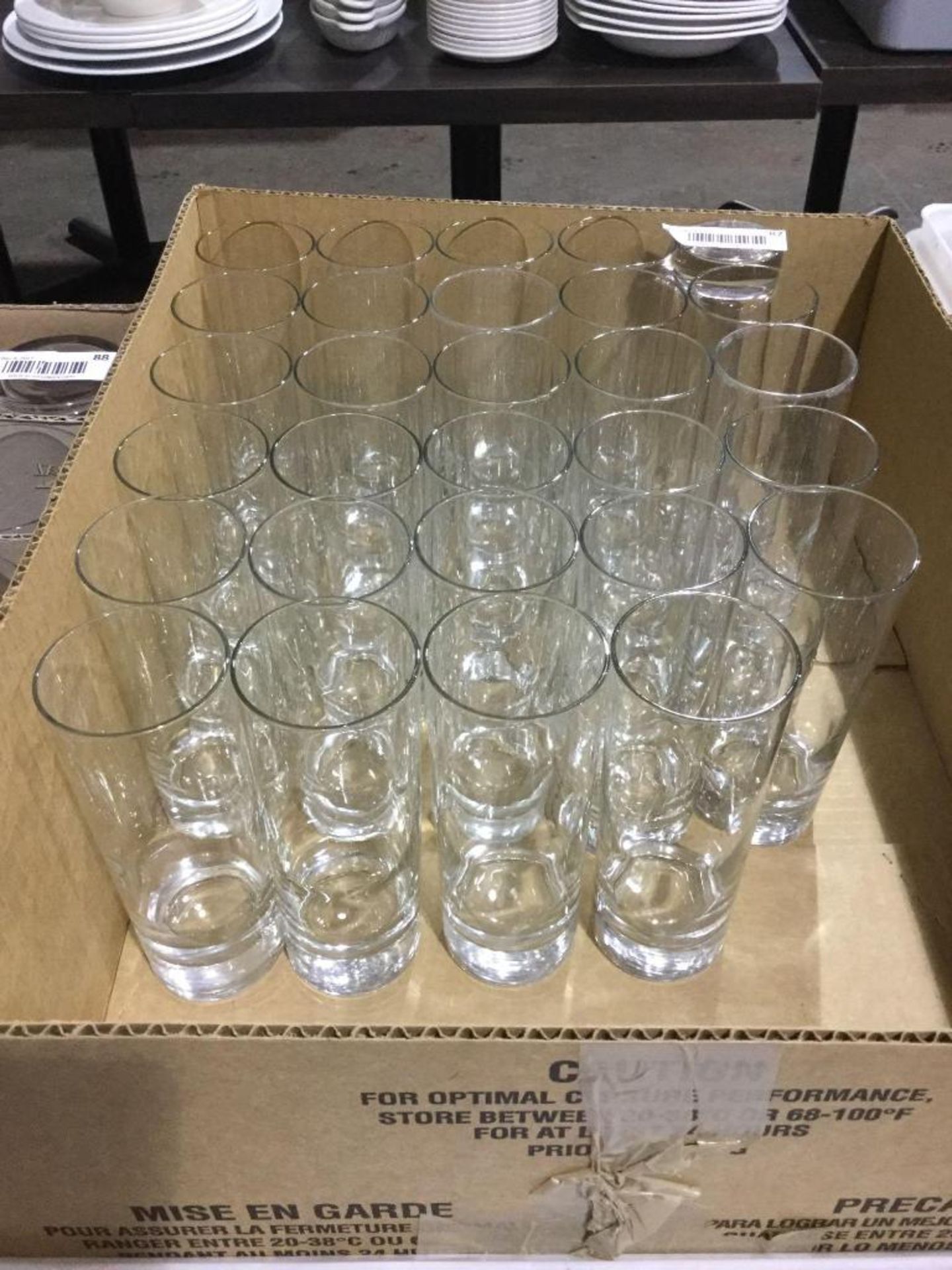 lot of 29 Tall Water Glasses