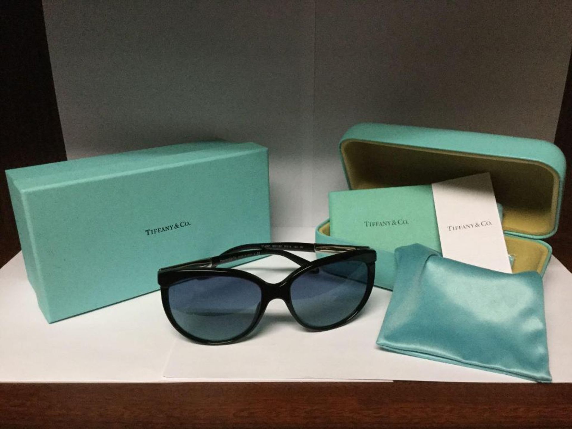 Tiffany & Co Sunglasses - includes box, case, and bag Value $340