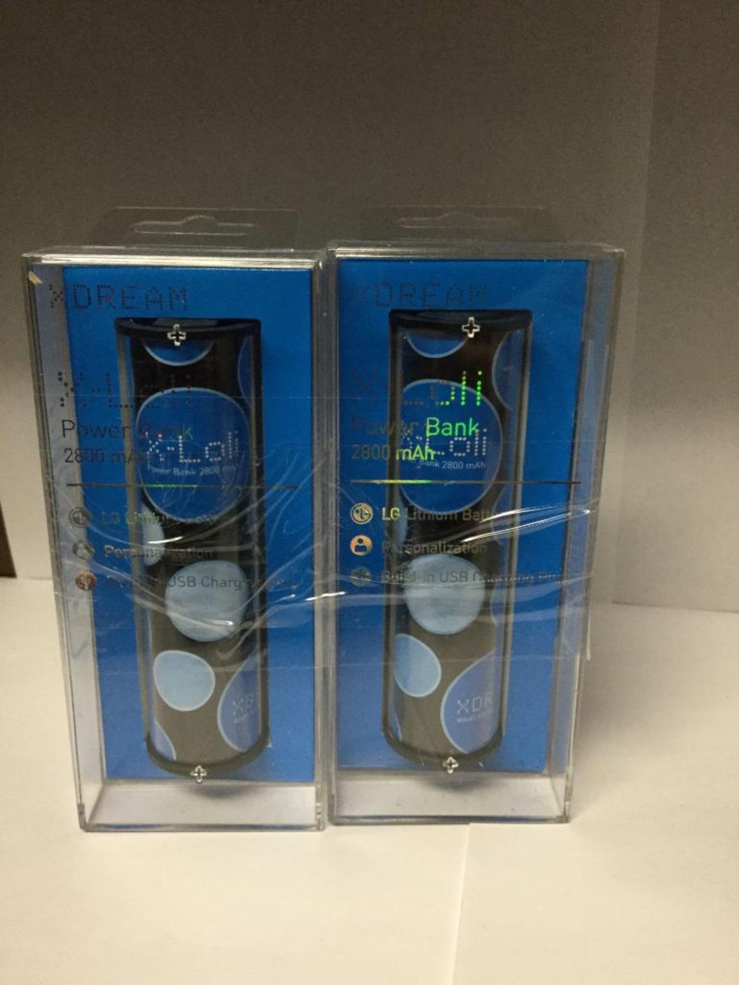 Lot of 2 X-Loli Power Bank LG Lithium Battery