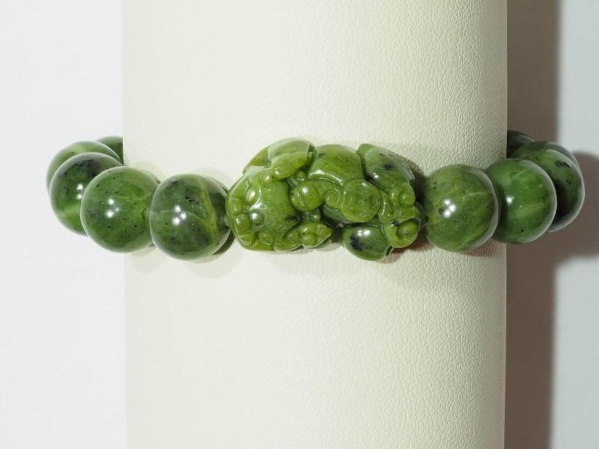 Canadian Jade Flexible Size Bracelet, Retail $150