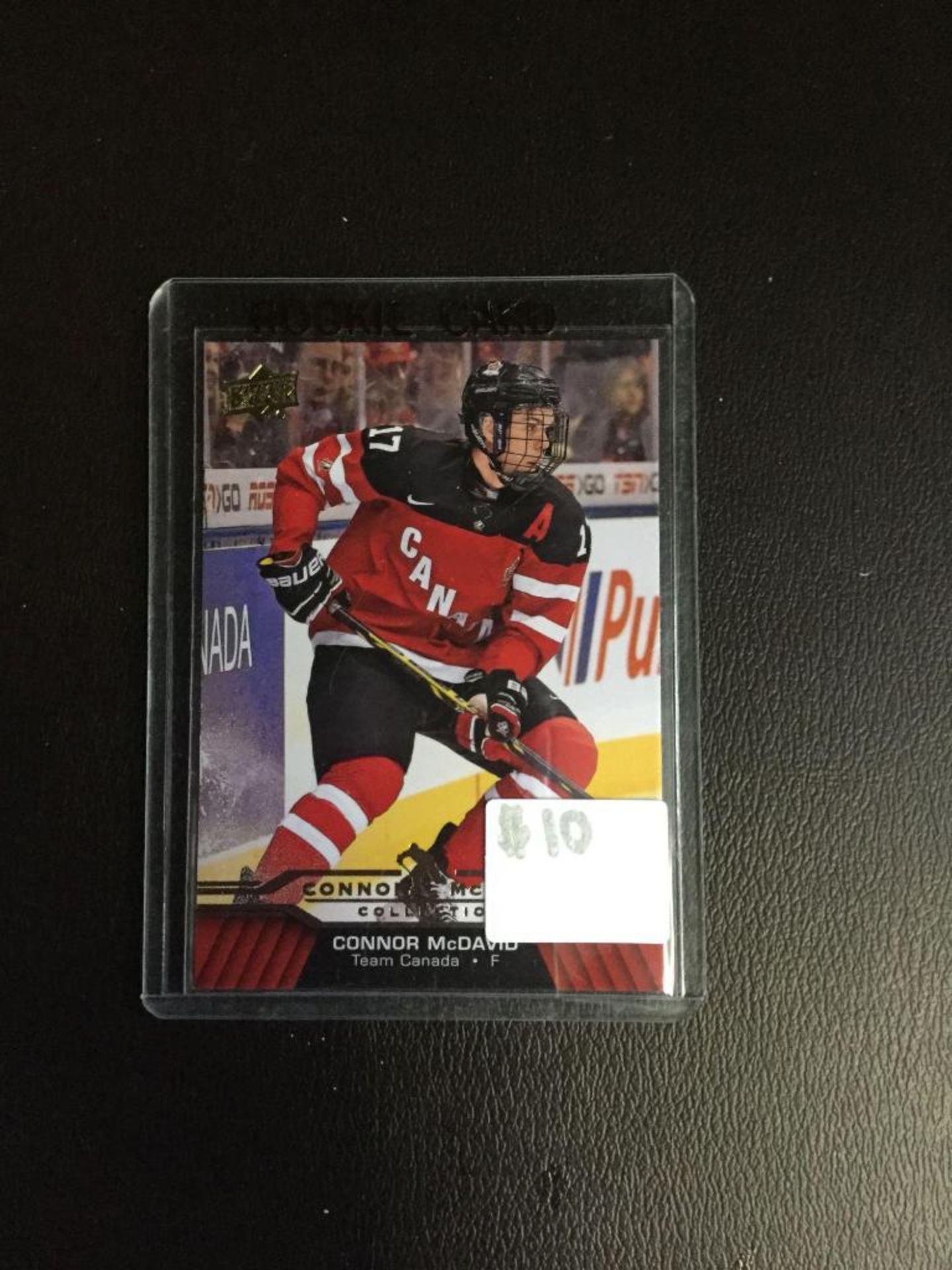 Connor McDavid Hockey Card - Team Canada