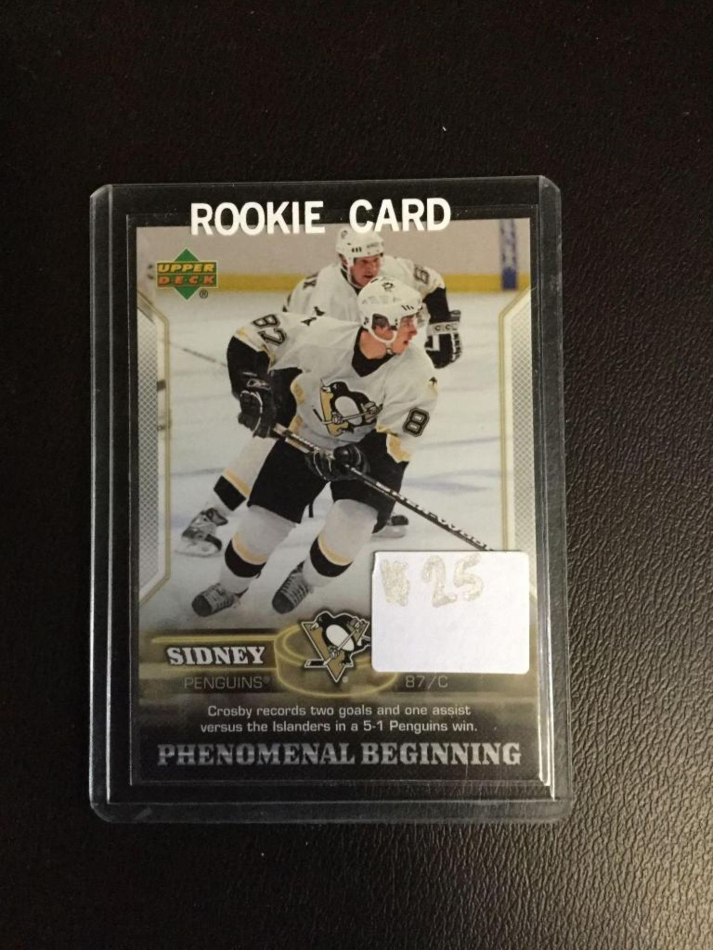 Siney Crosby - Penguins Rookie Card