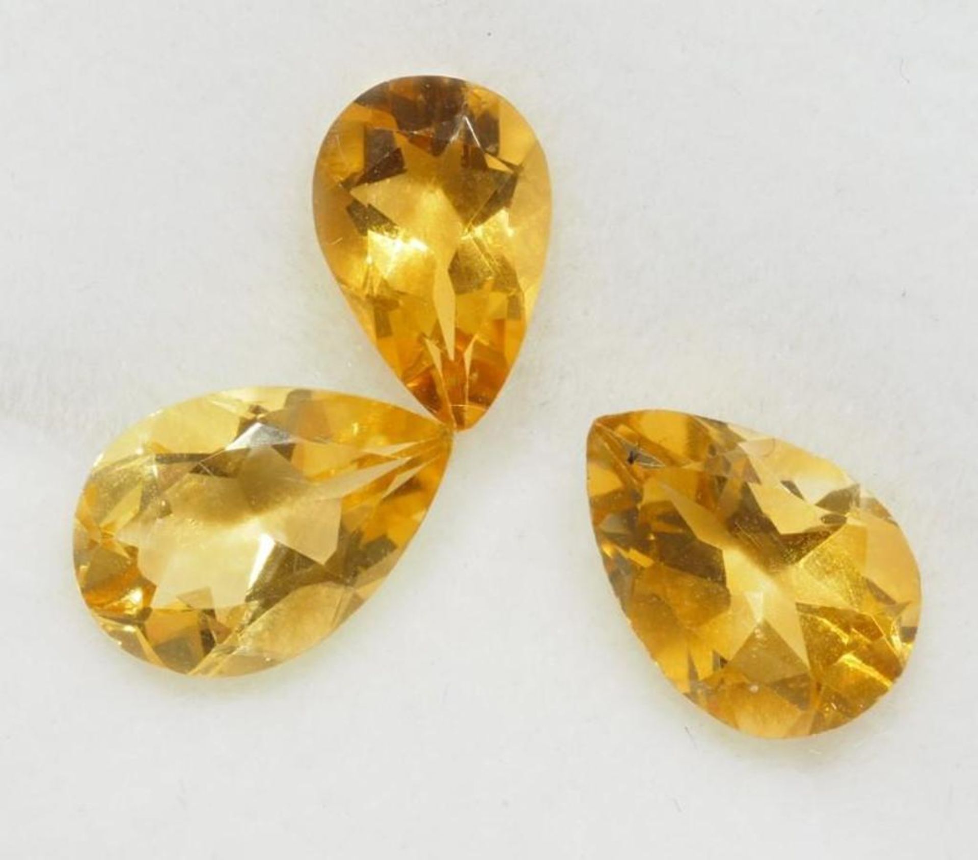 Genuine Assorted November Birthstone Citrine (4 - 4.5ct) Gemstones. Retail $200 - Image 5 of 5