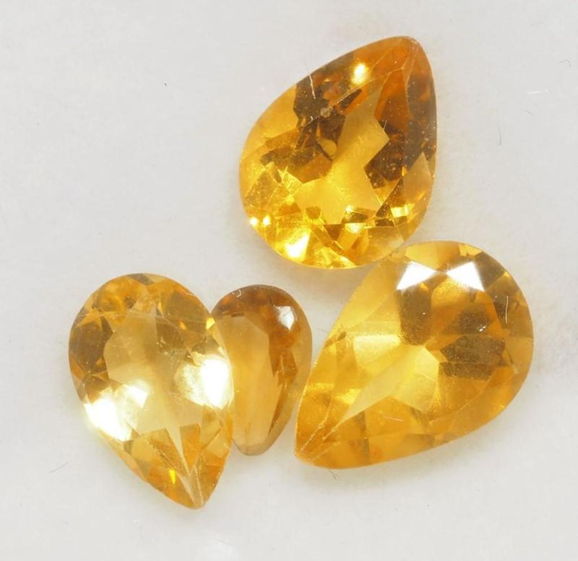 Genuine Assorted November Birthstone Citrine (4 - 4.5ct) Gemstones. Retail $200