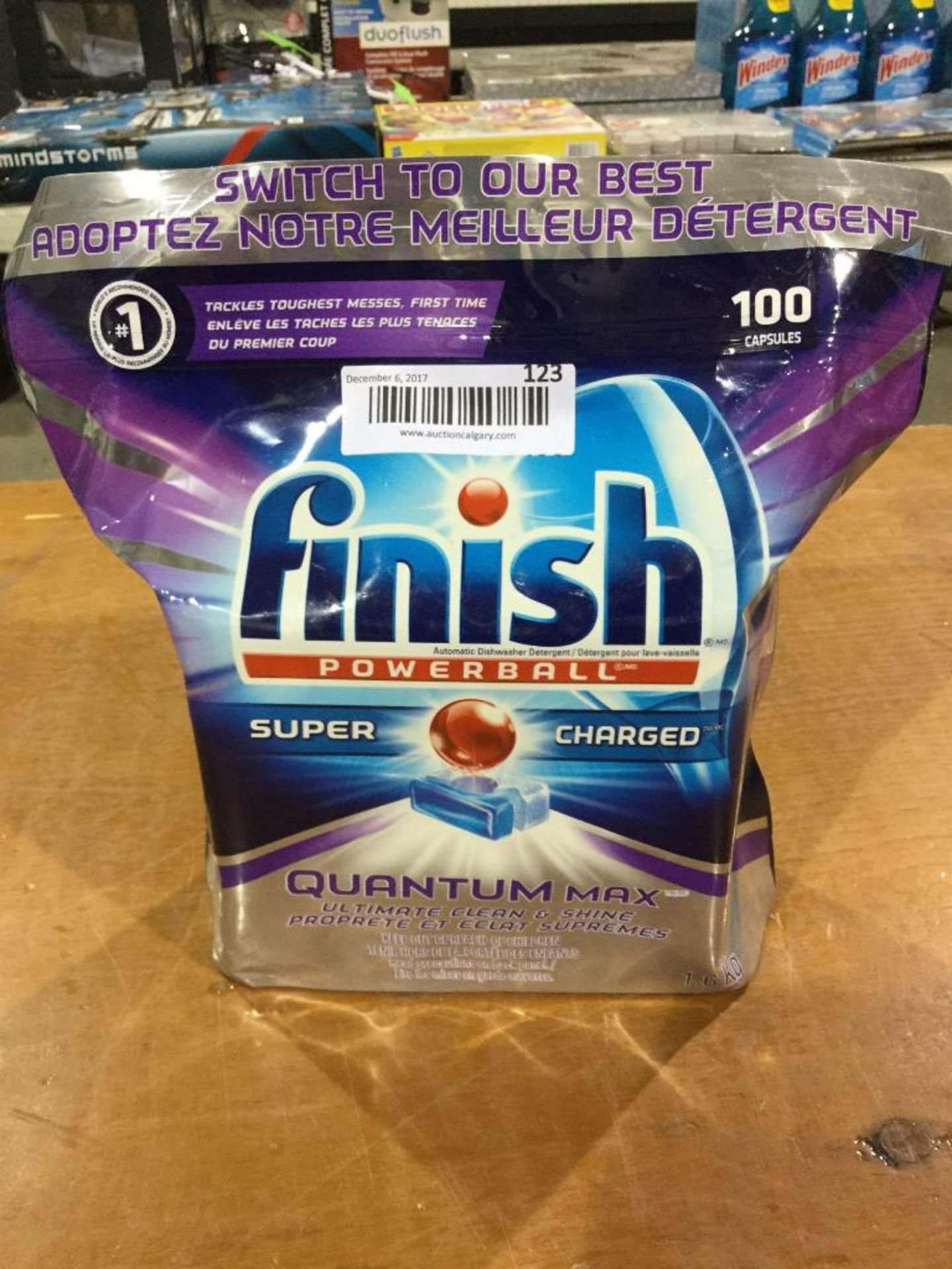Finish Powerball - Quantum Max 100 Dishwasher Capsules