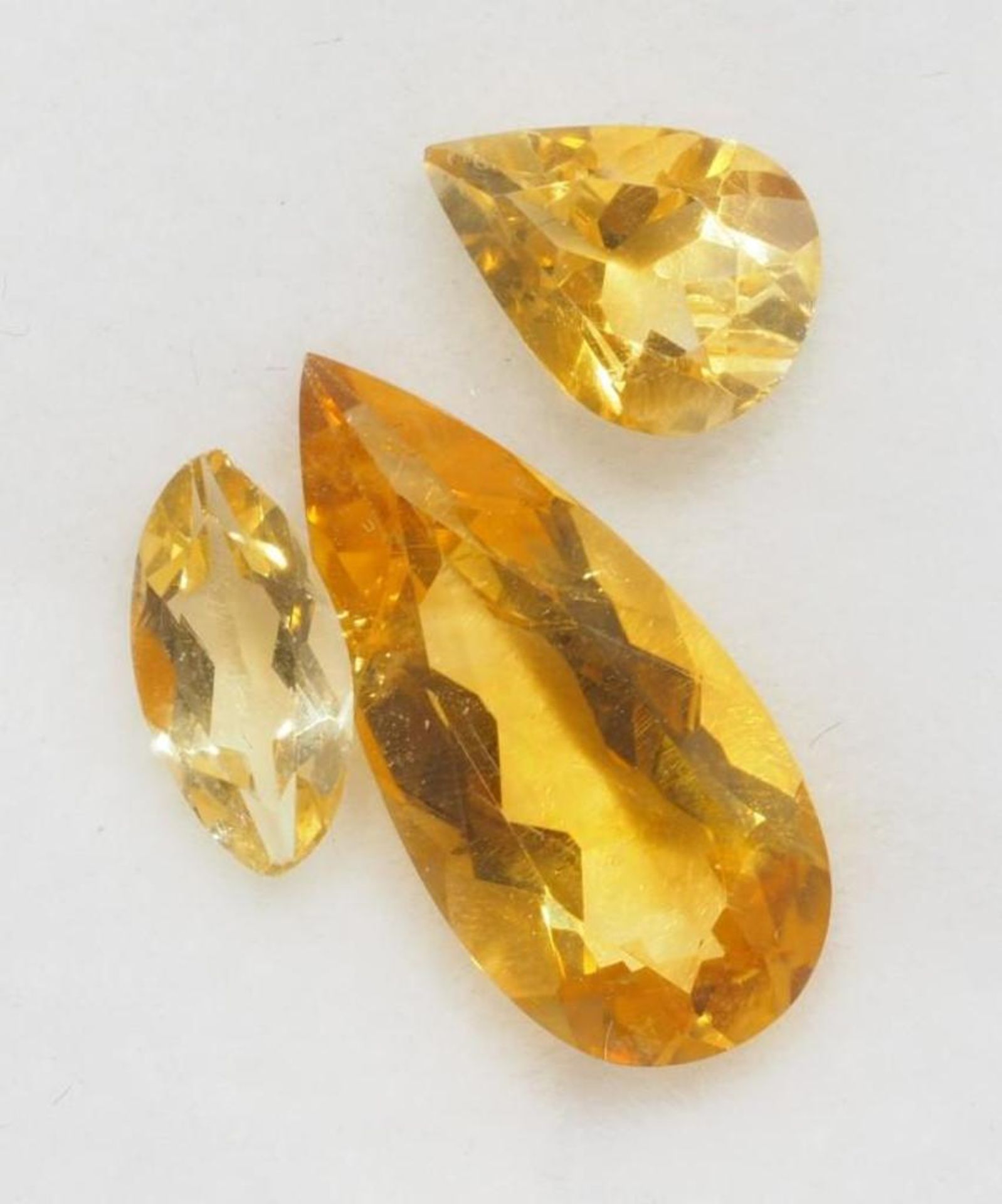 Genuine Assorted November Birthstone Citrine (4 - 4.5ct) Gemstones. Retail $200 - Image 4 of 5