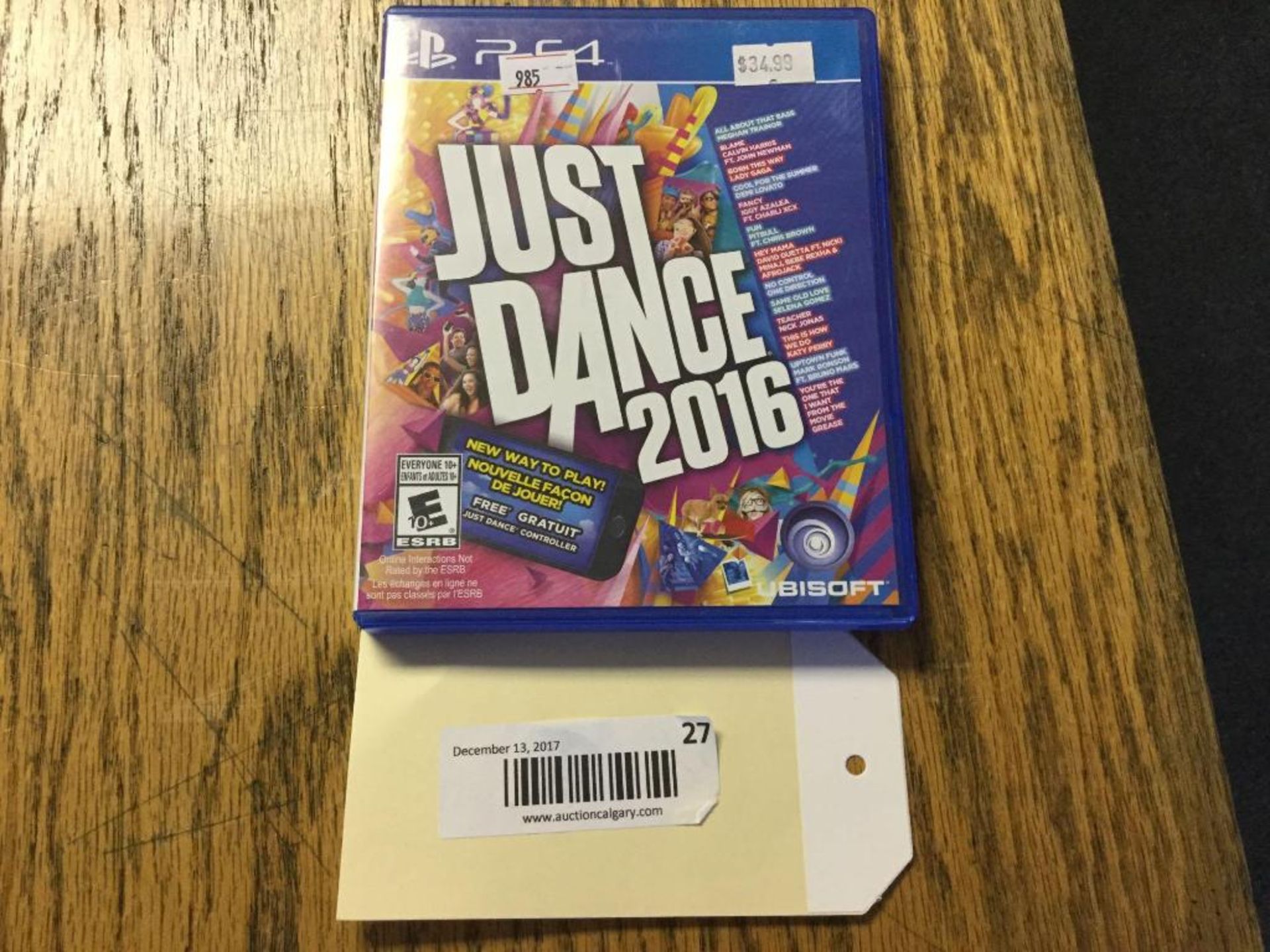 PS4 Just Dance 2016