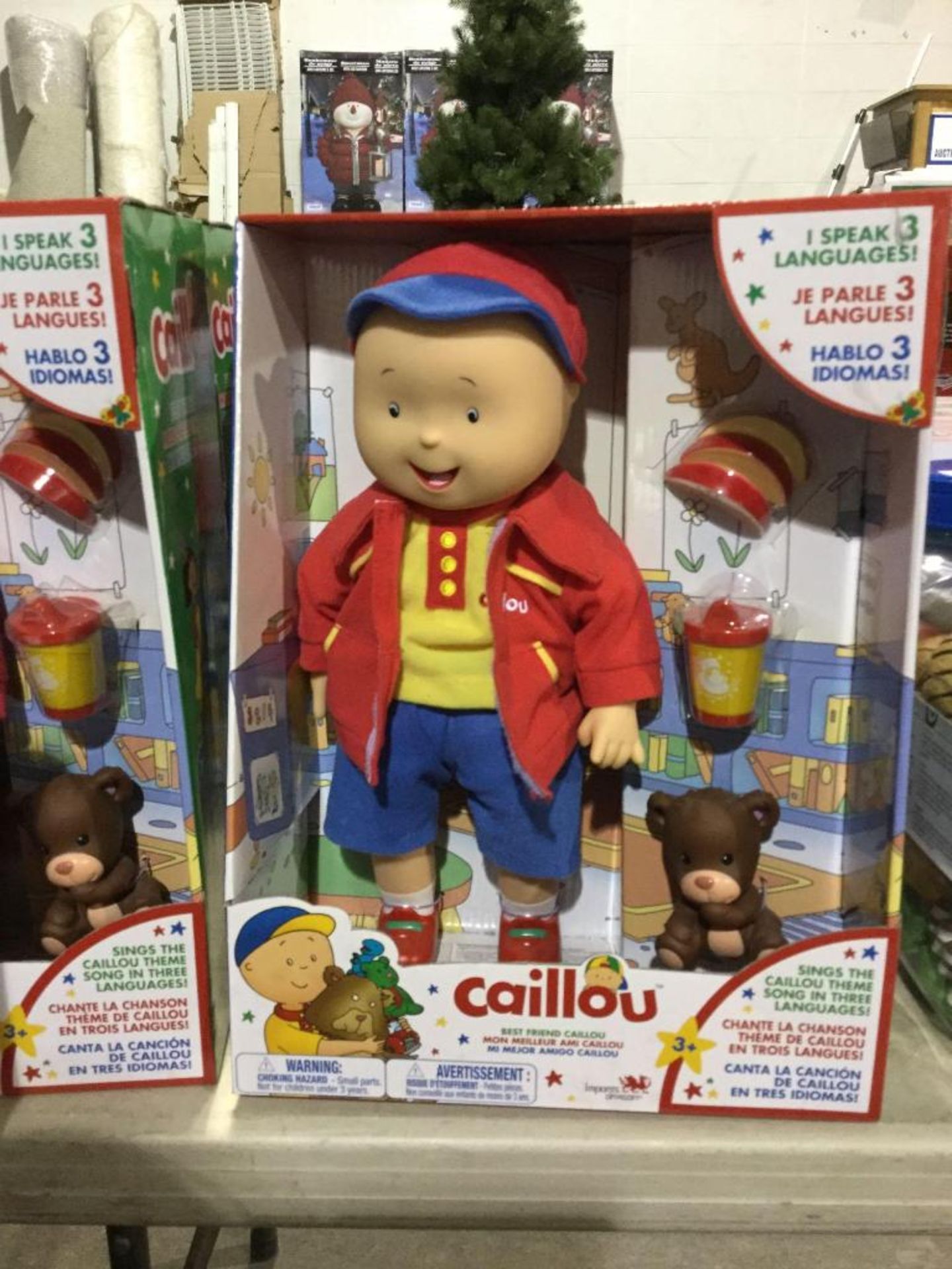 Caillou 18" Doll in box