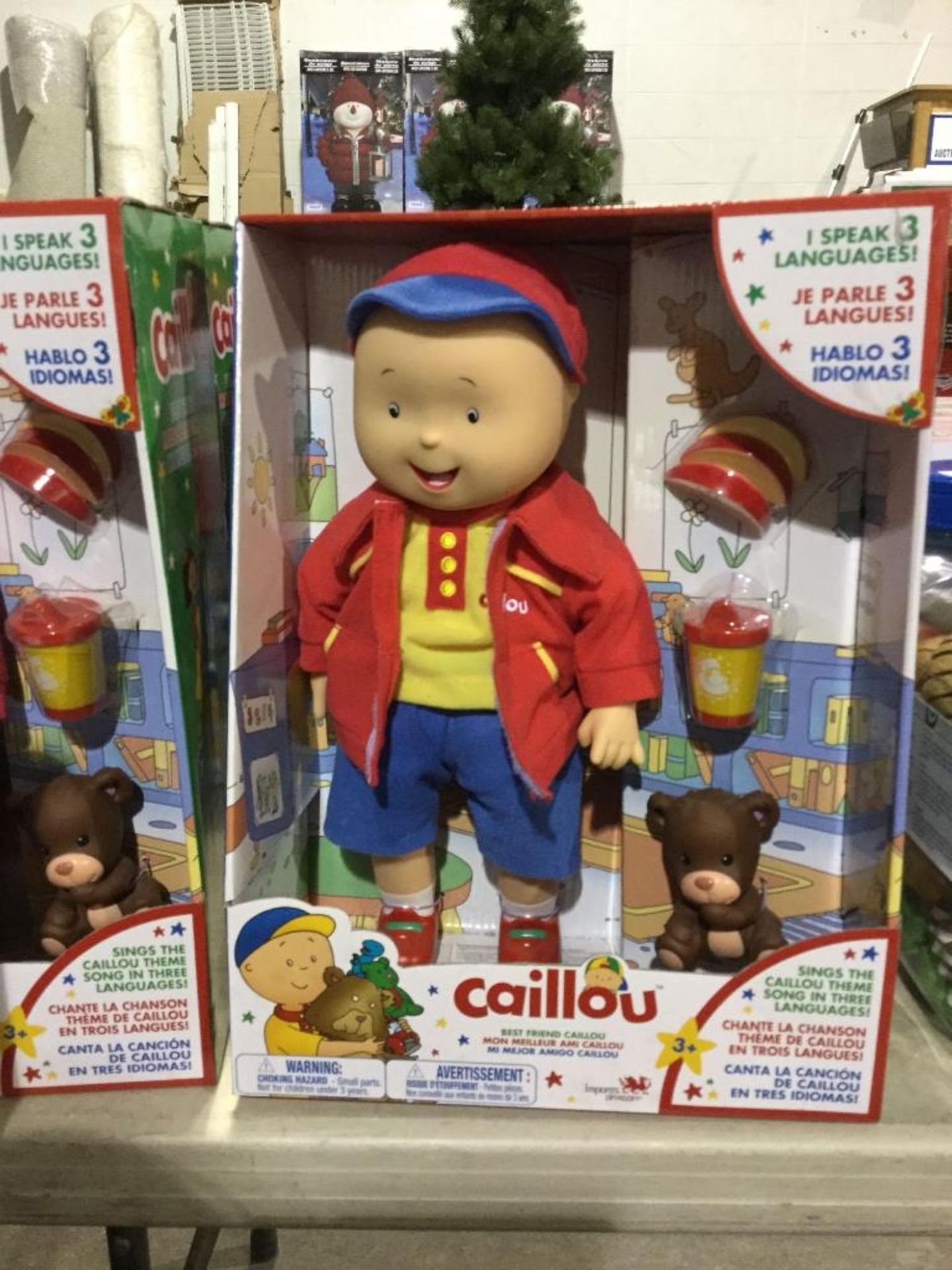 Caillou 18 " Doll in Box