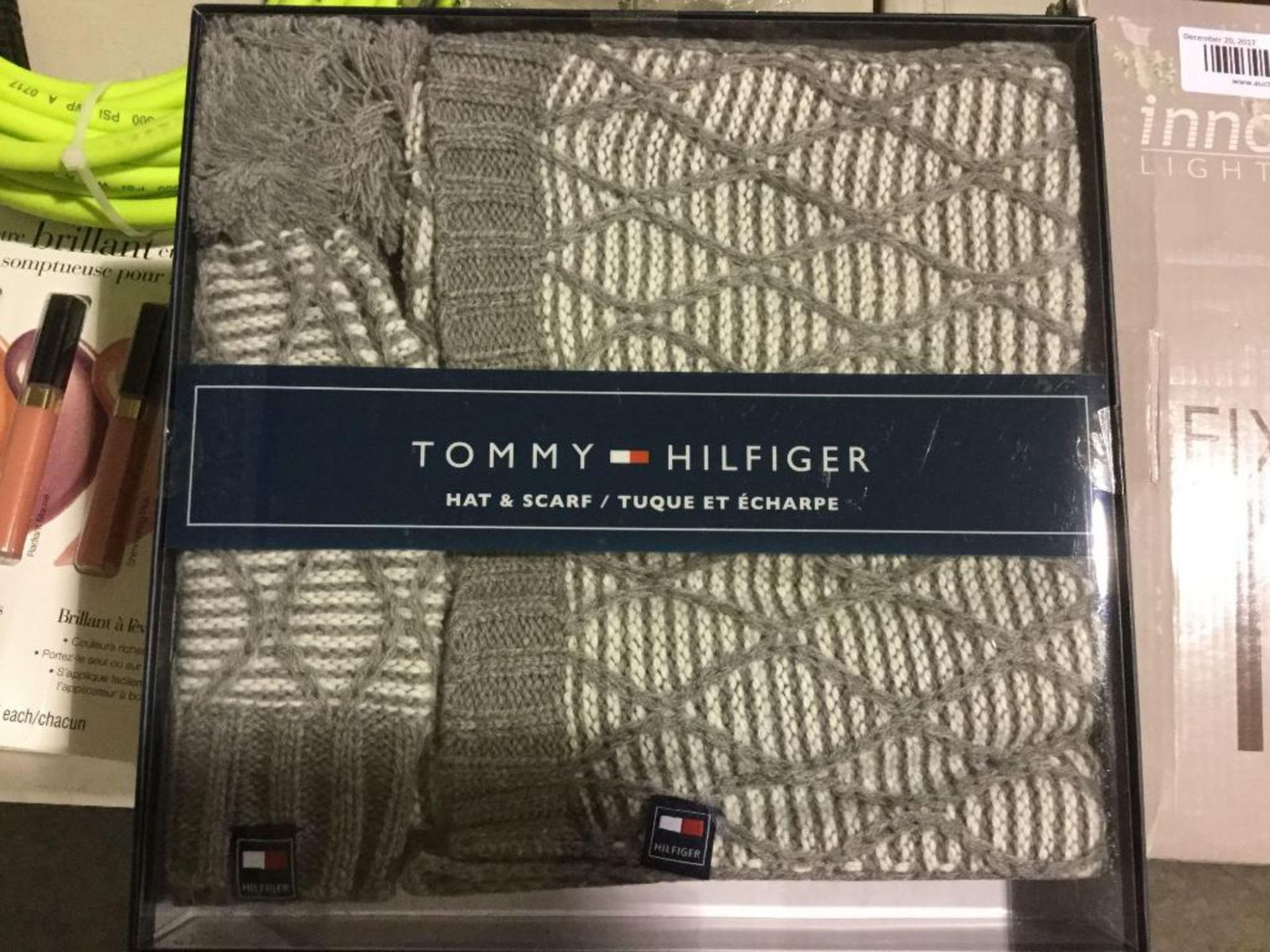 Tommy Hilfiger Hat and Scarf Set