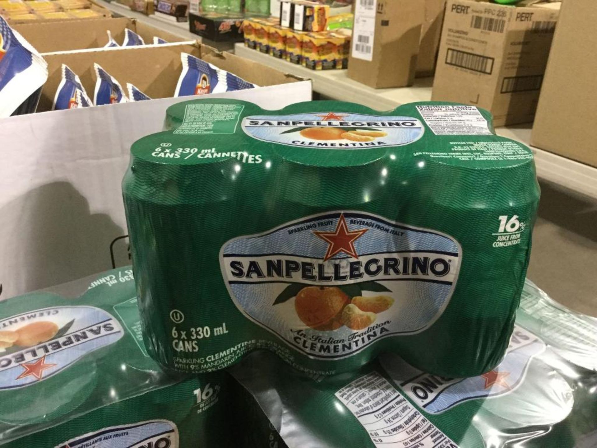 Case of 24 x 330 mL Sanpellegrino - Clementina