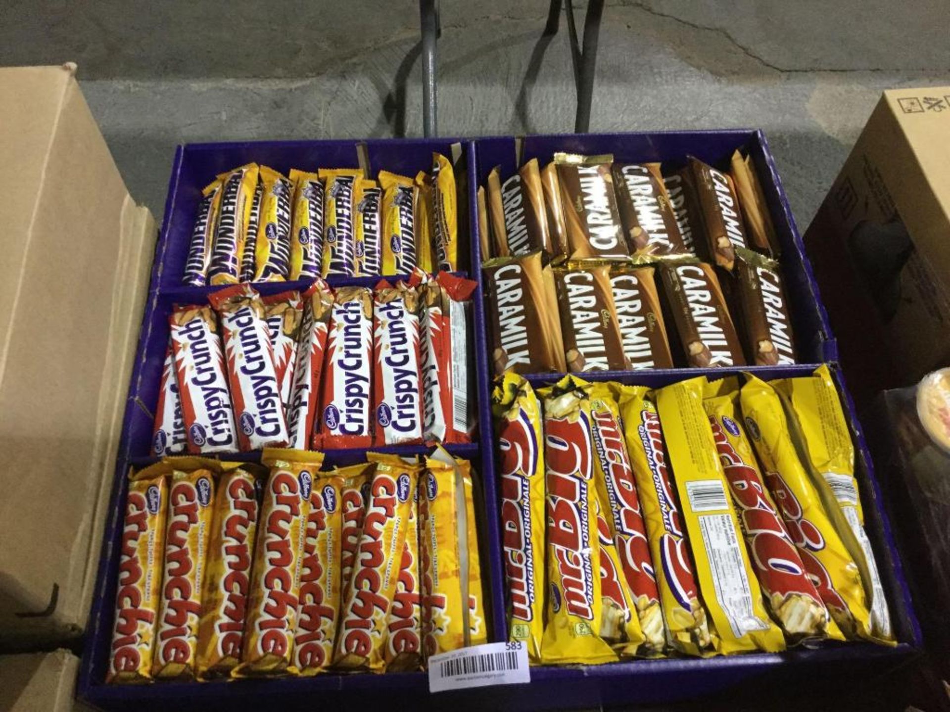 Giant Case of Chocolate Bars
