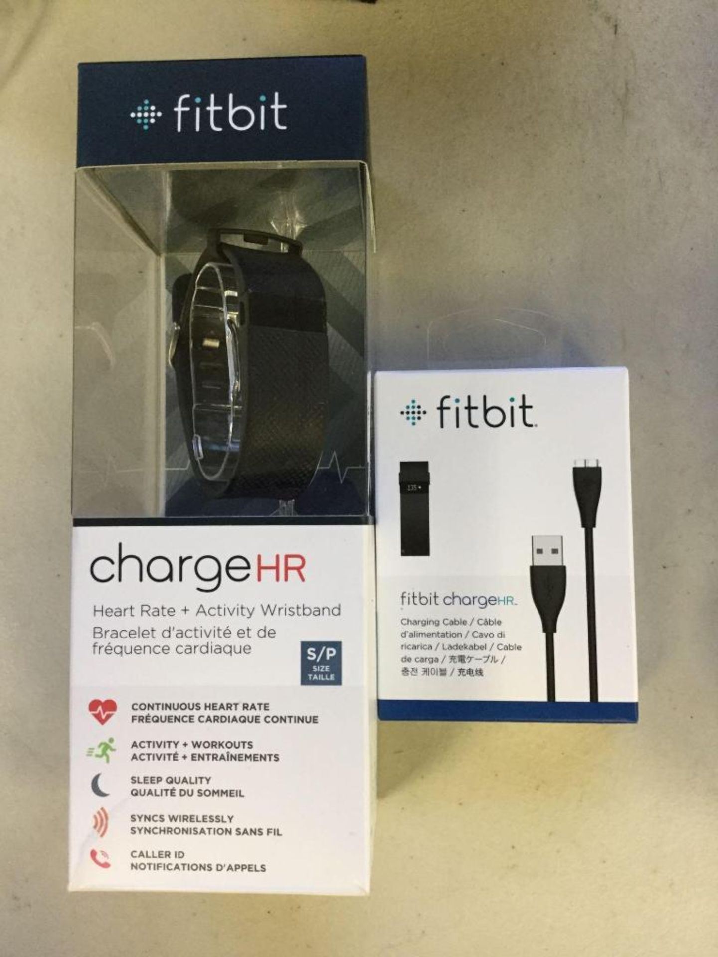 FITBIT HR With extra Charger - Sml