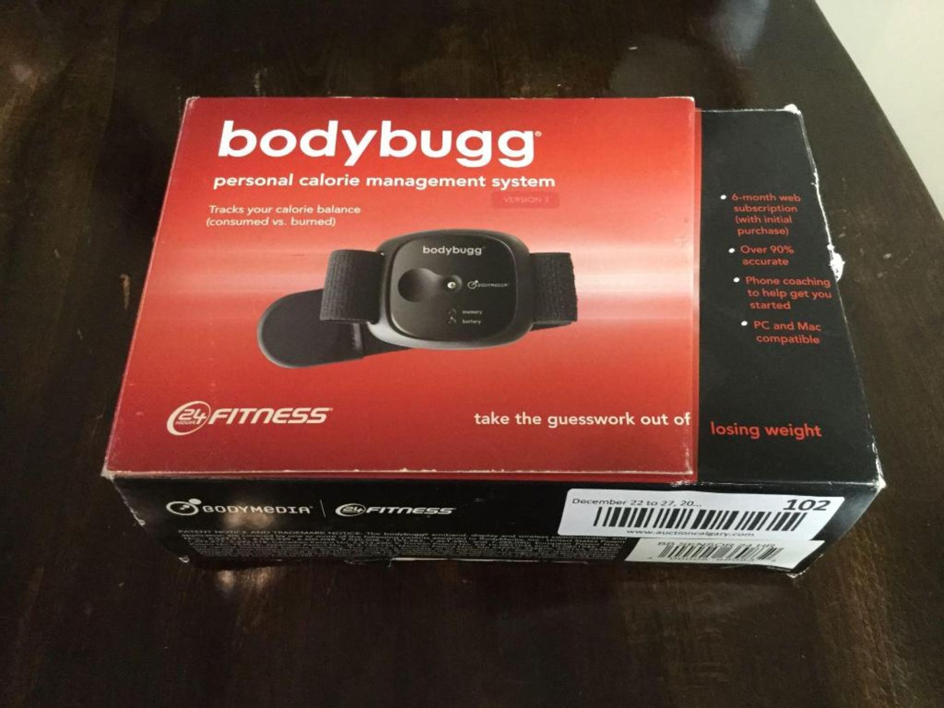 bodybugg - personal calorie management system -version 3