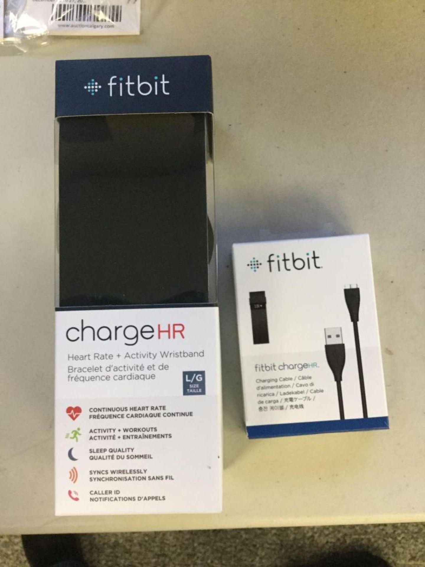 FITBIT HR With extra Charger - L/G