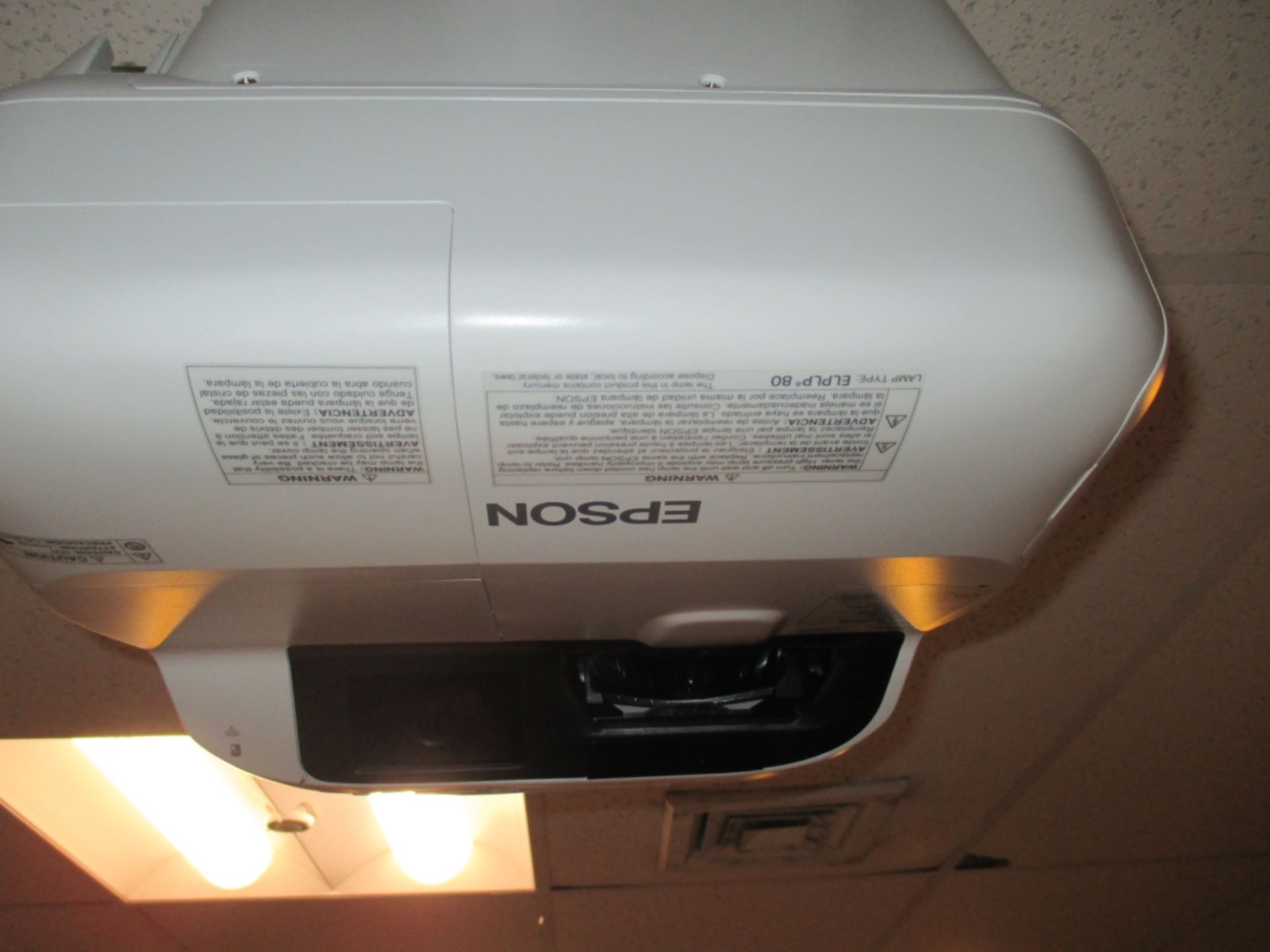 Epson Brightlink Pro 1420Wi WXGA HD Projector - Image 3 of 4