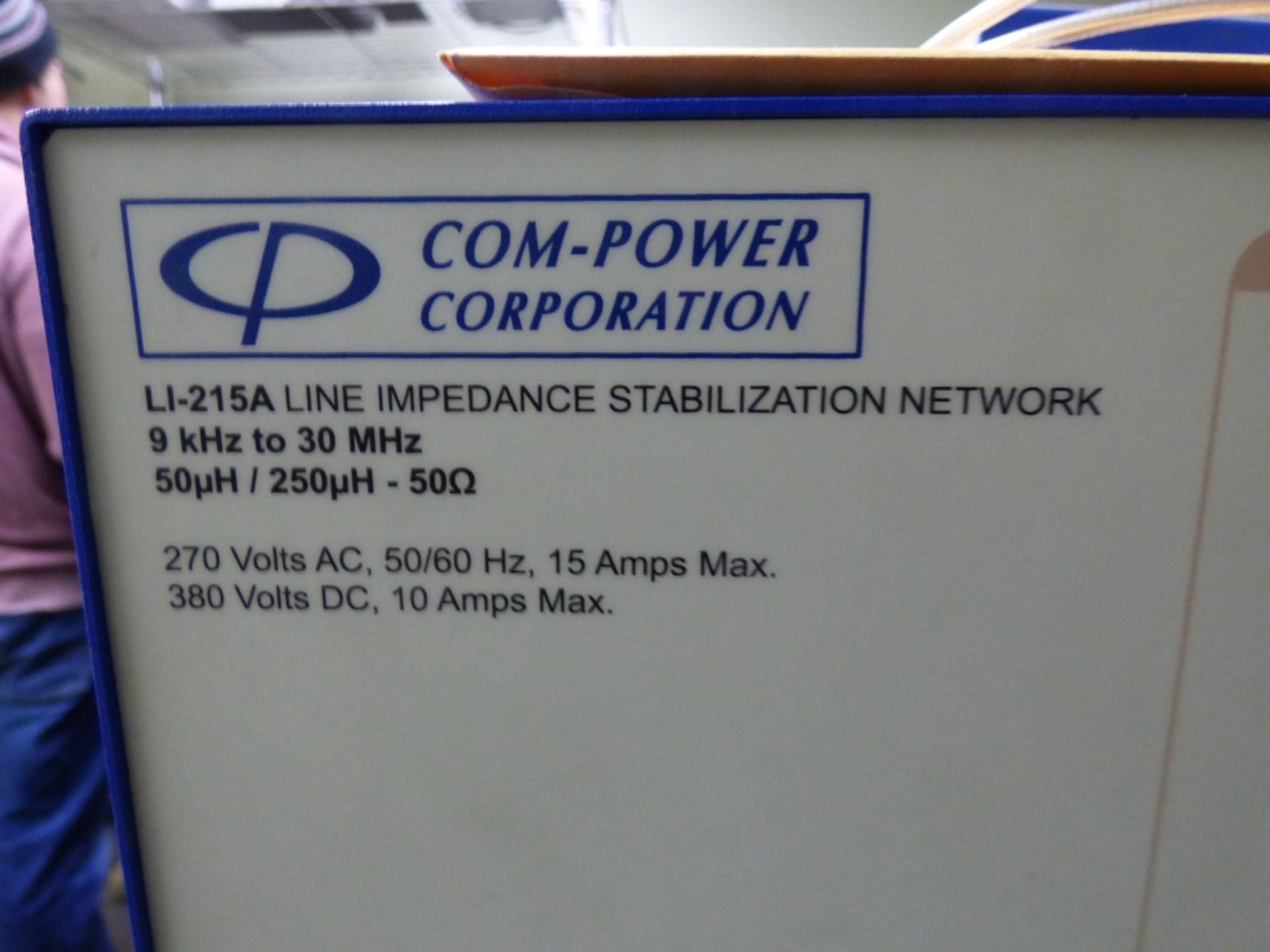 Com-Power LI-215A Line Impedance Stabilization Net - Image 3 of 8