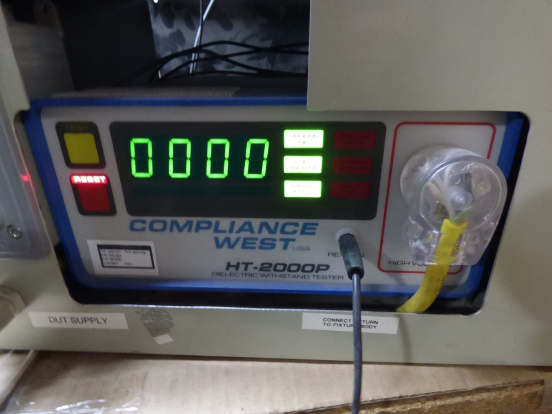 Compliance West Hipot Testing Machine - Image 2 of 5