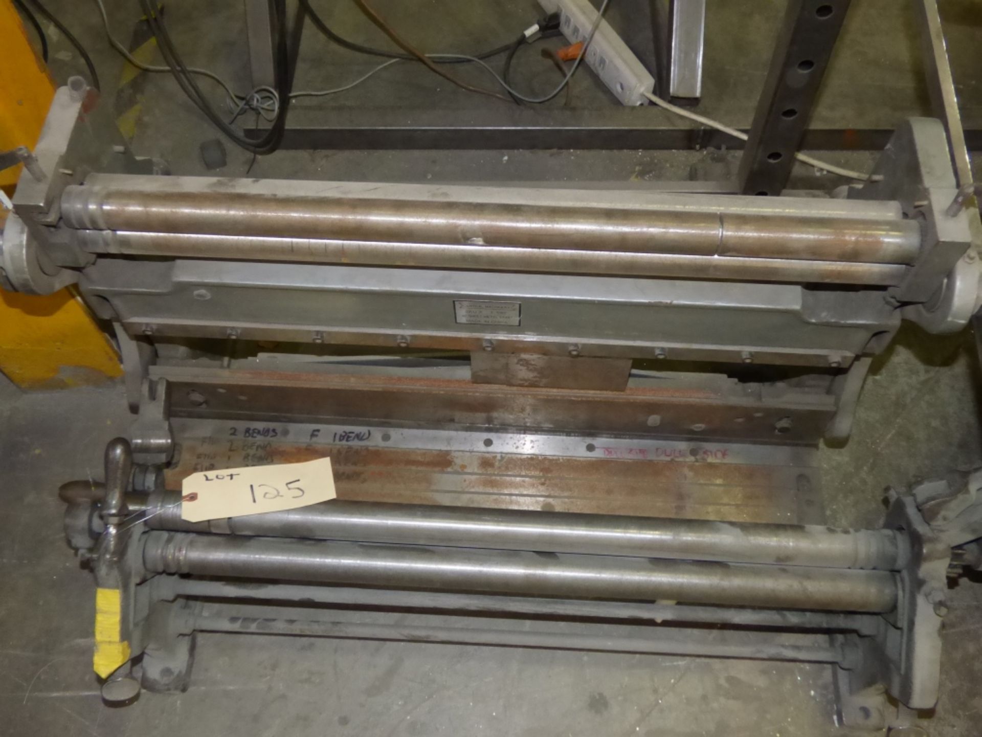 Central Machinery 30" Sheet Metal Roller - Image 2 of 2