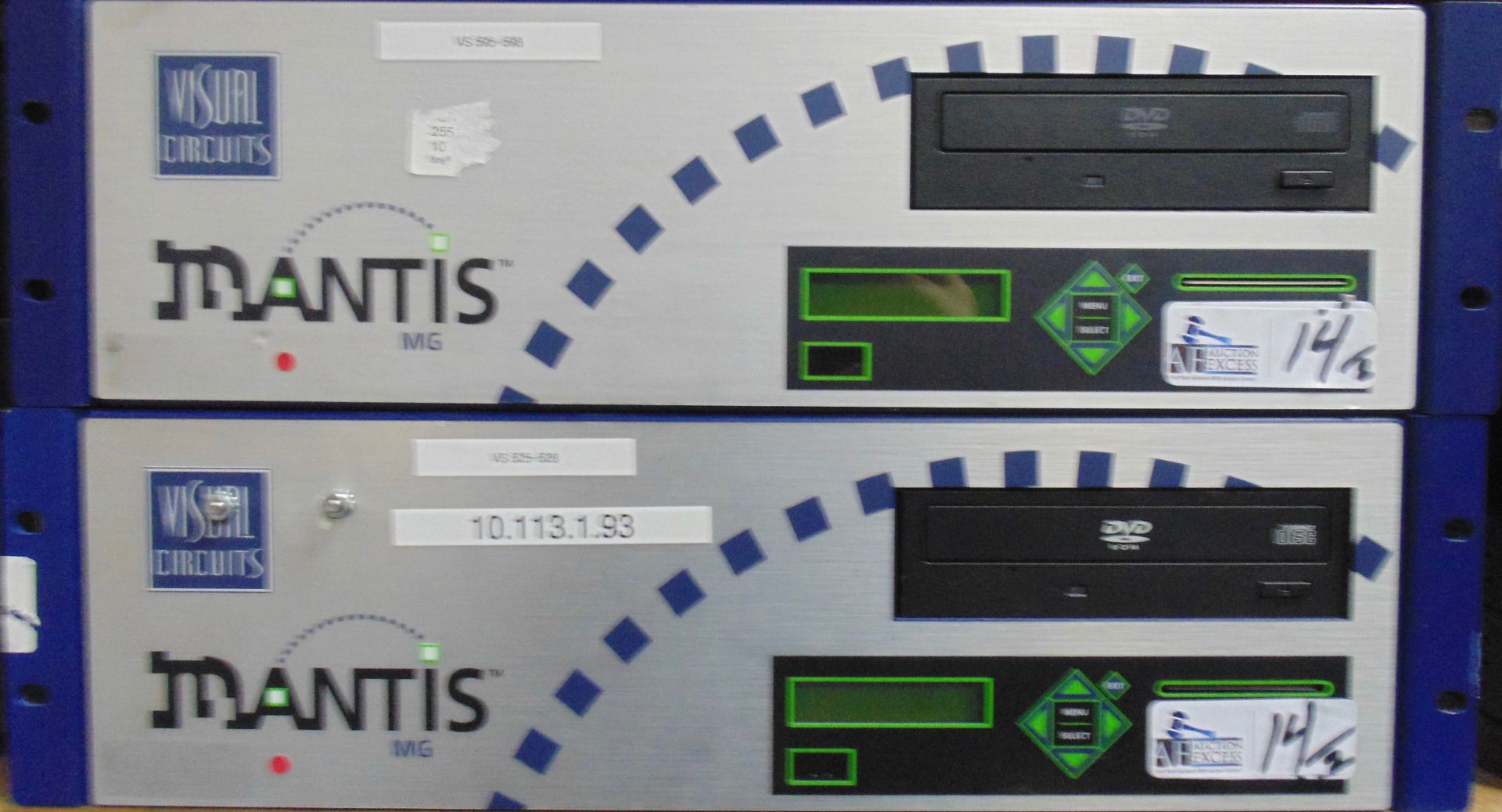 Lot of 2 Visual Circuits Mantis MG