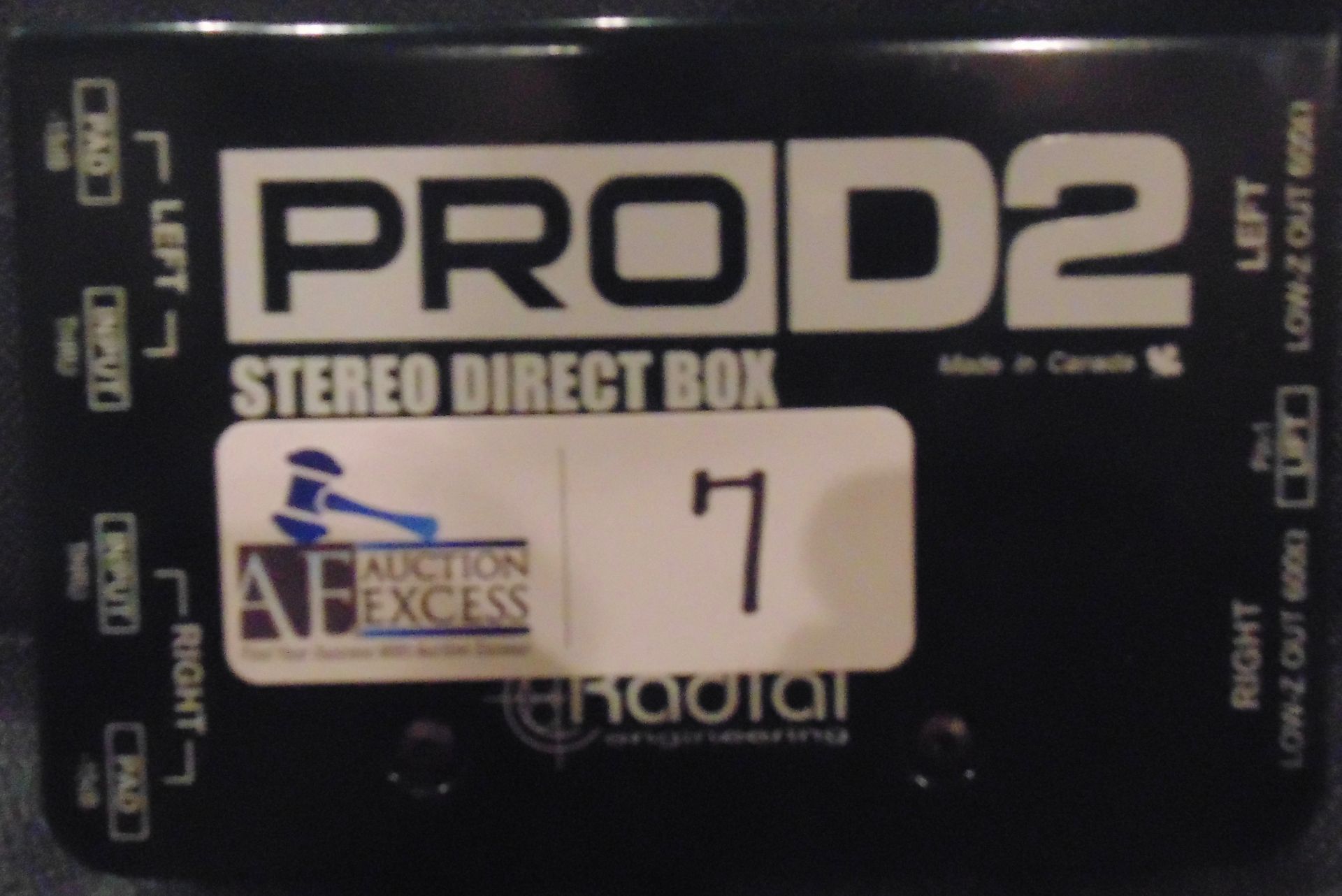 RADIAL PRO D2