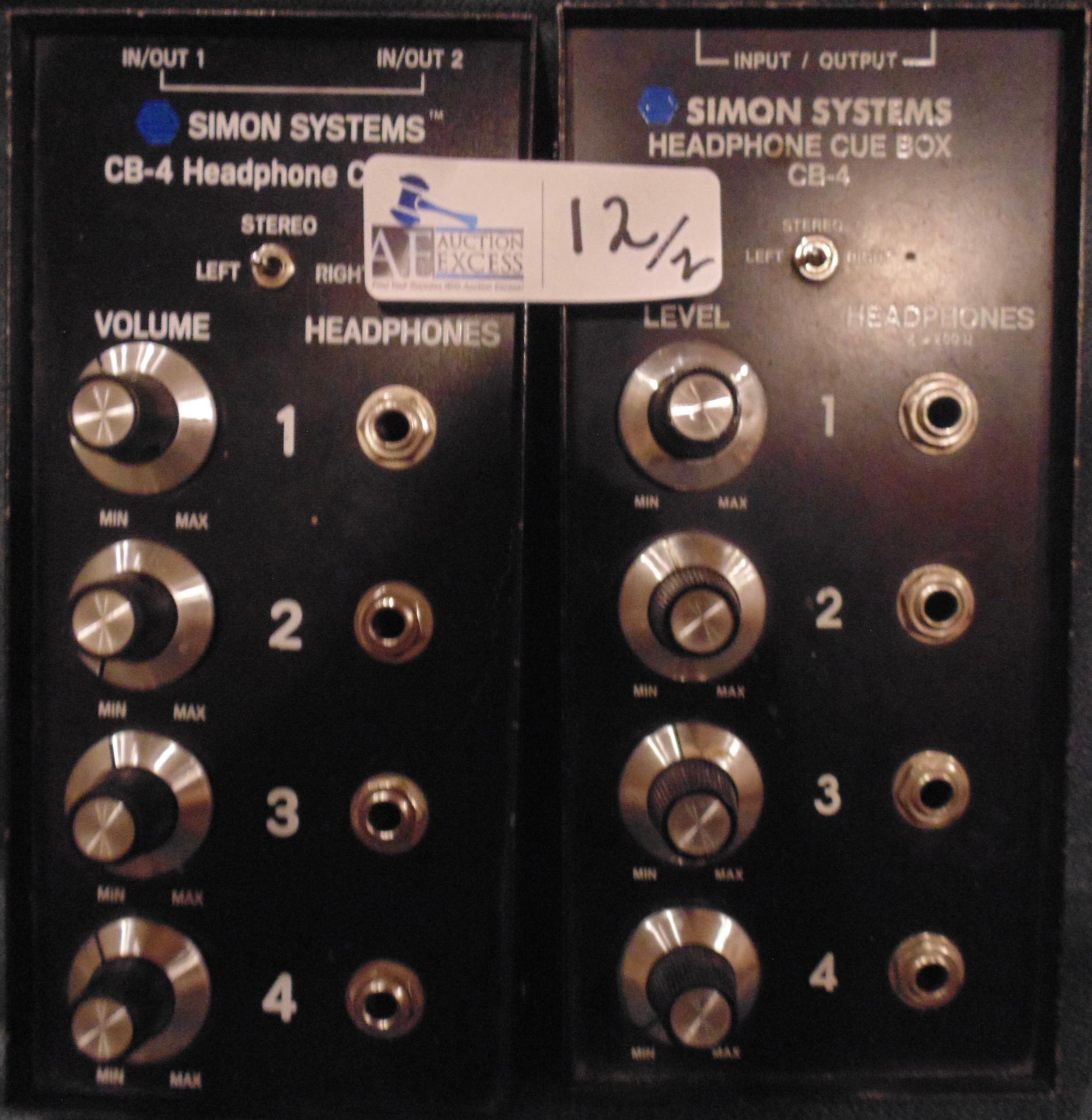 LOT OF 2 SIMON SYSTEMS CB-4