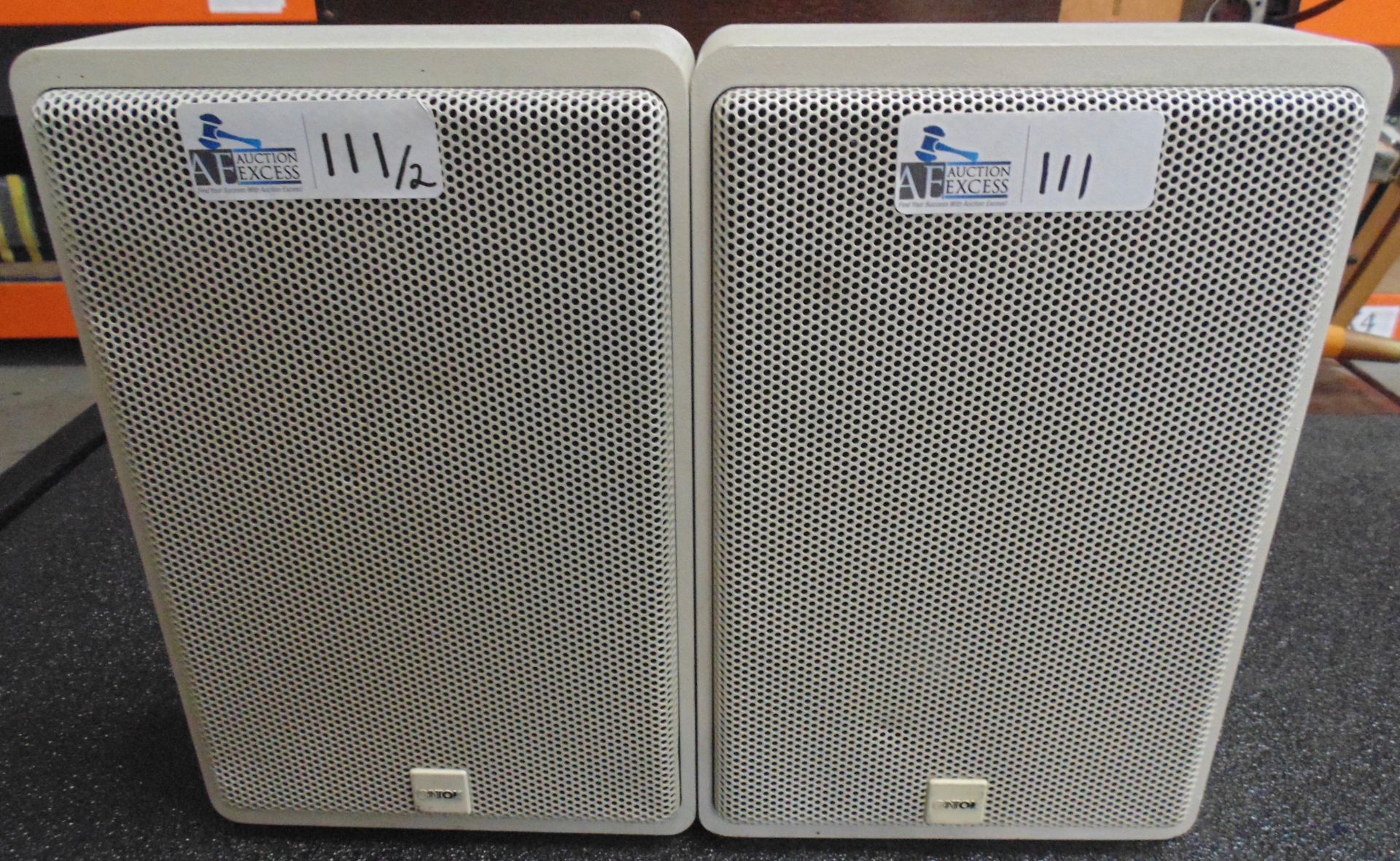 LOT OF 2 CANTON SPEAKERS
