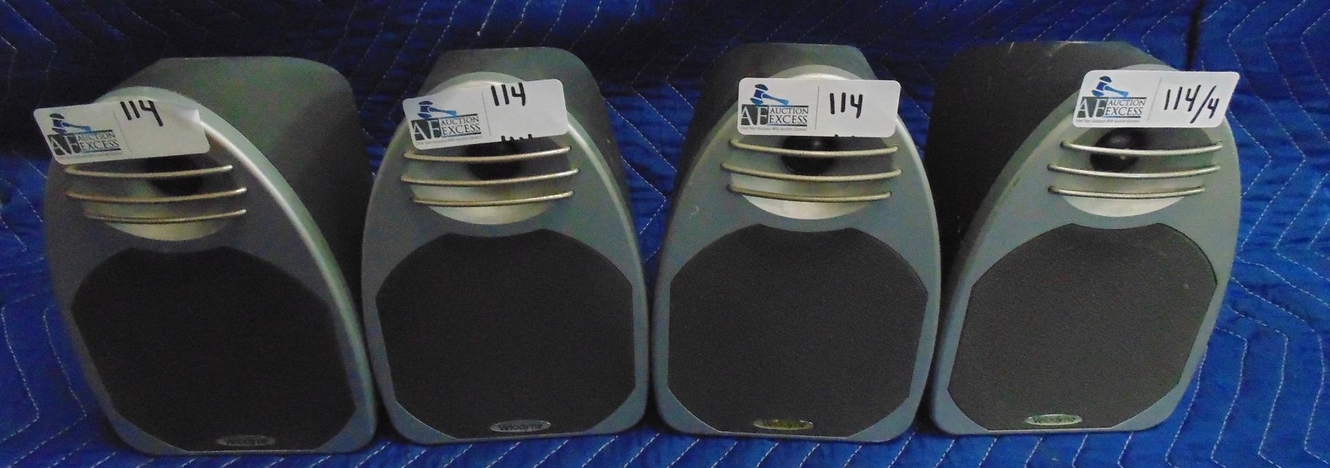 LOT OF 4 VELODYNE SPEAKERS