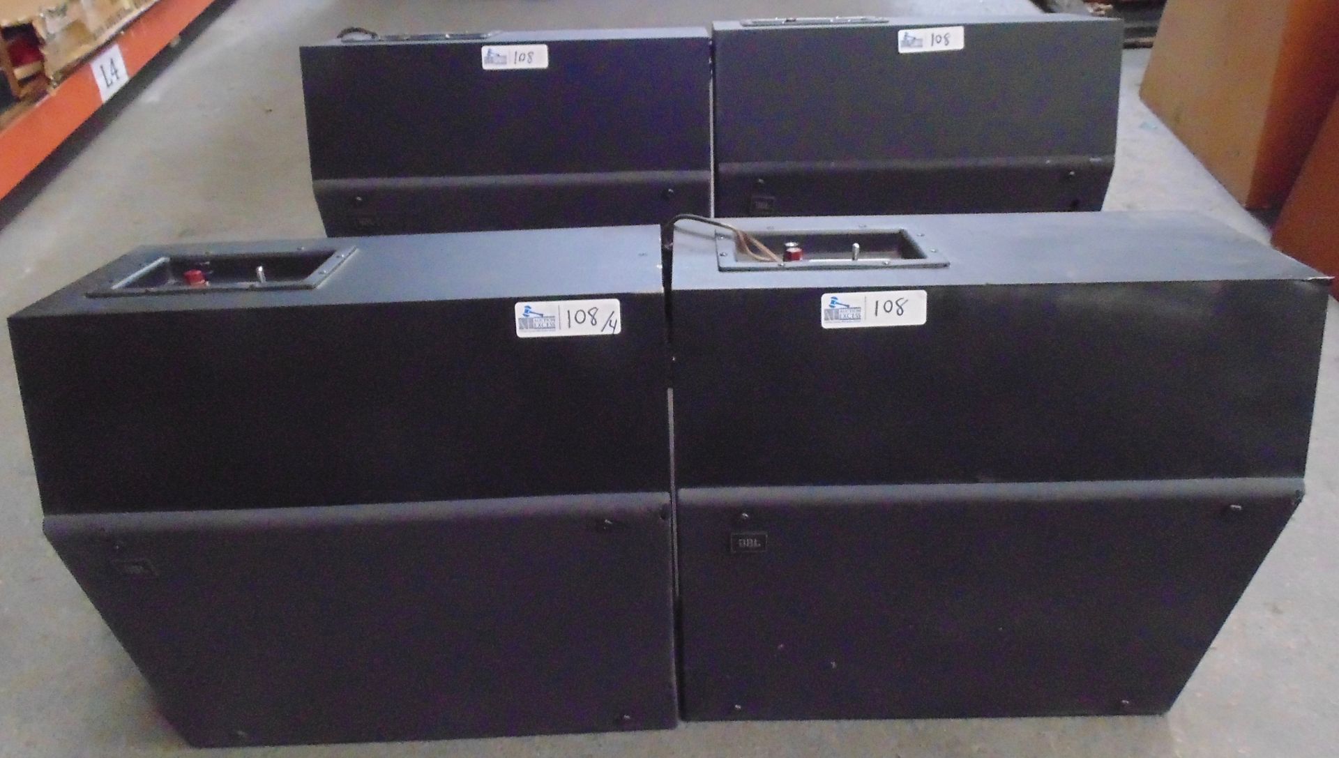 LOT OF 4 JBL SPEAKERS