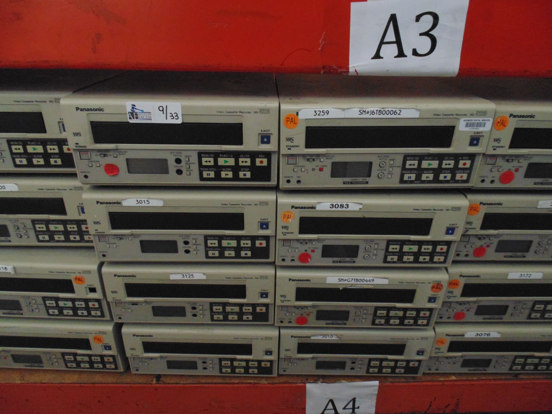 LOT OF 33 PANASONIC DUPLICATOR