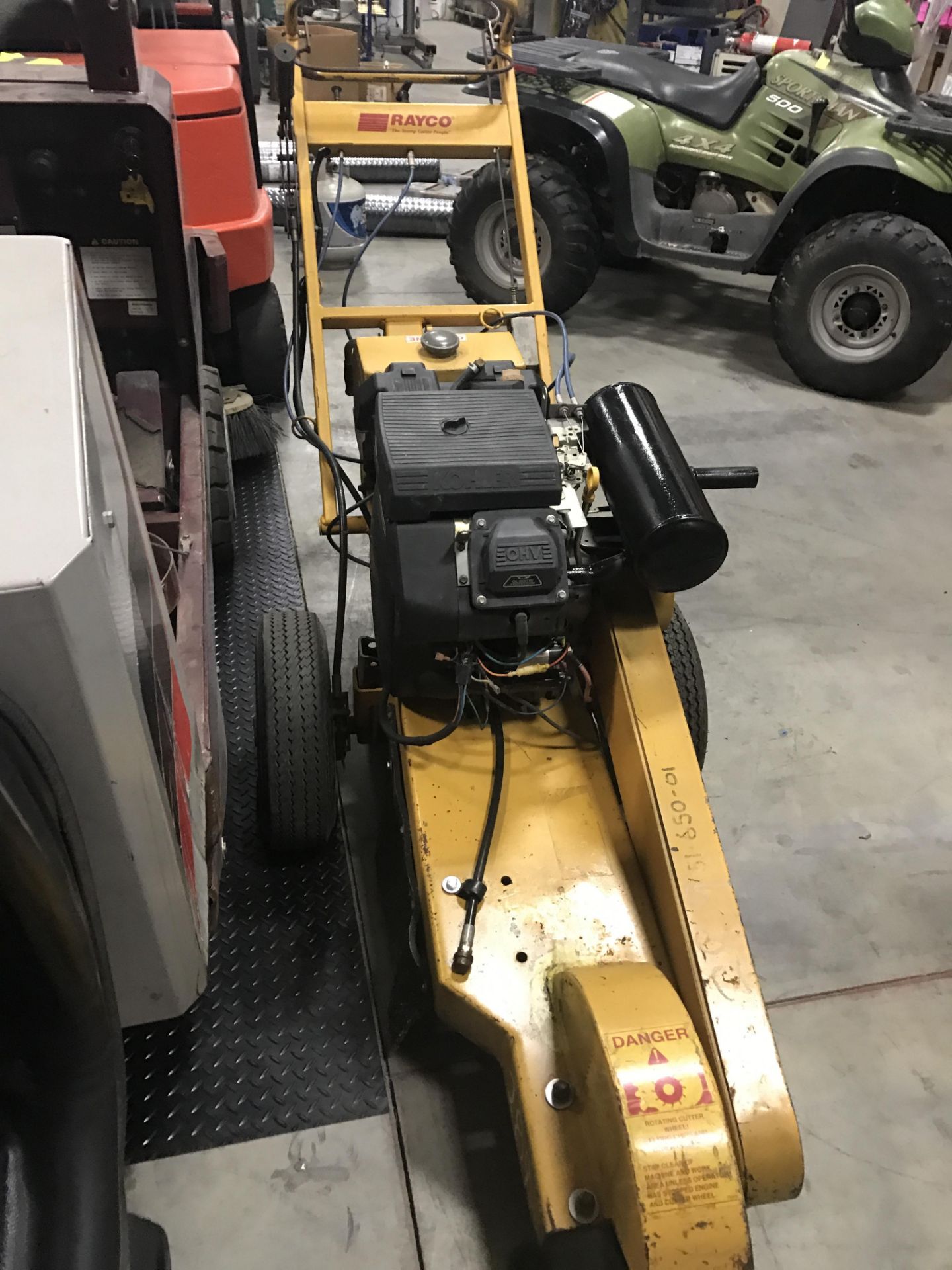 RAYCO STUMP GRINDER MOD. RG20HD *SEE VIDEO* - Image 2 of 3