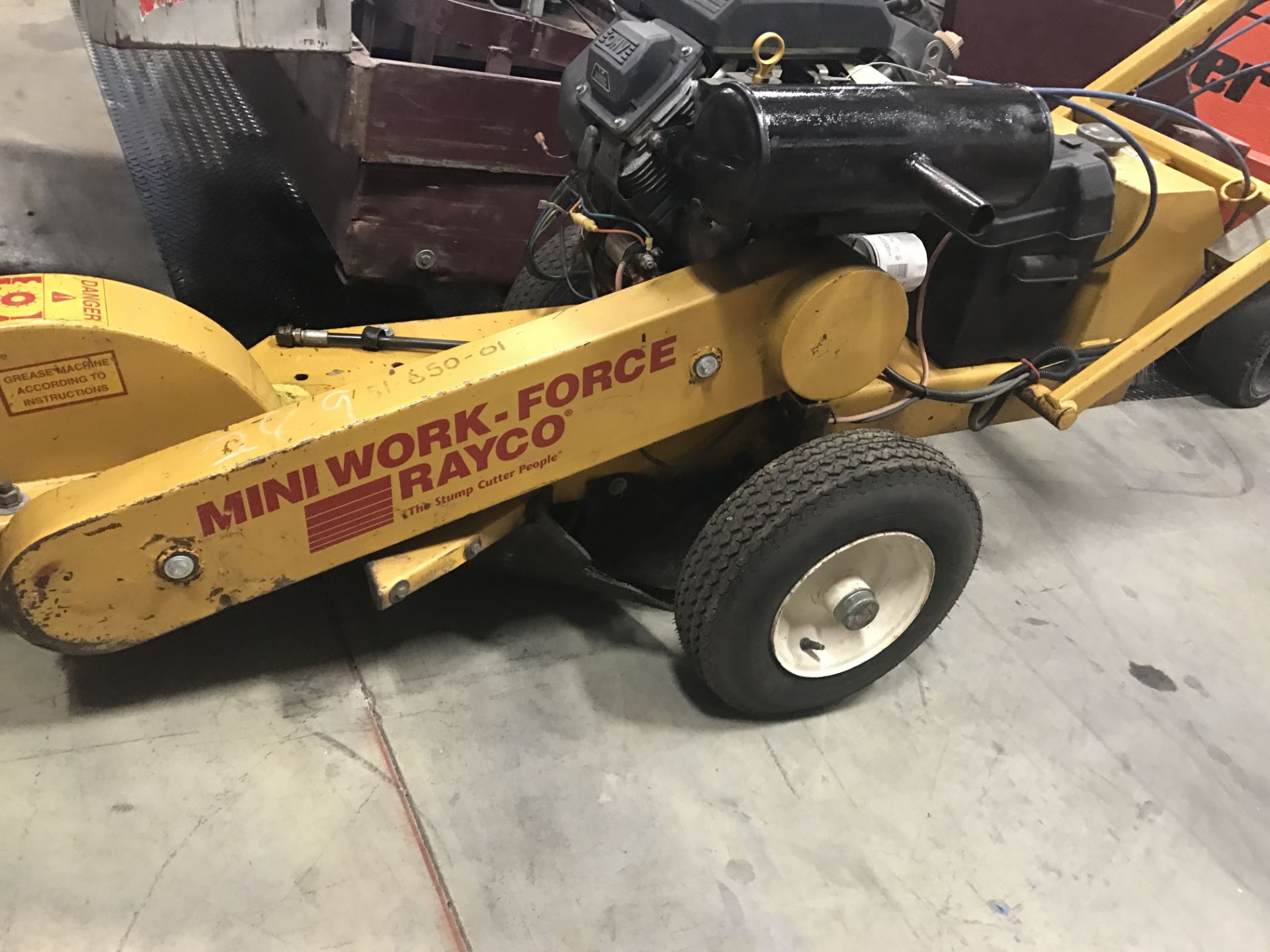 RAYCO STUMP GRINDER MOD. RG20HD *SEE VIDEO* - Image 3 of 3