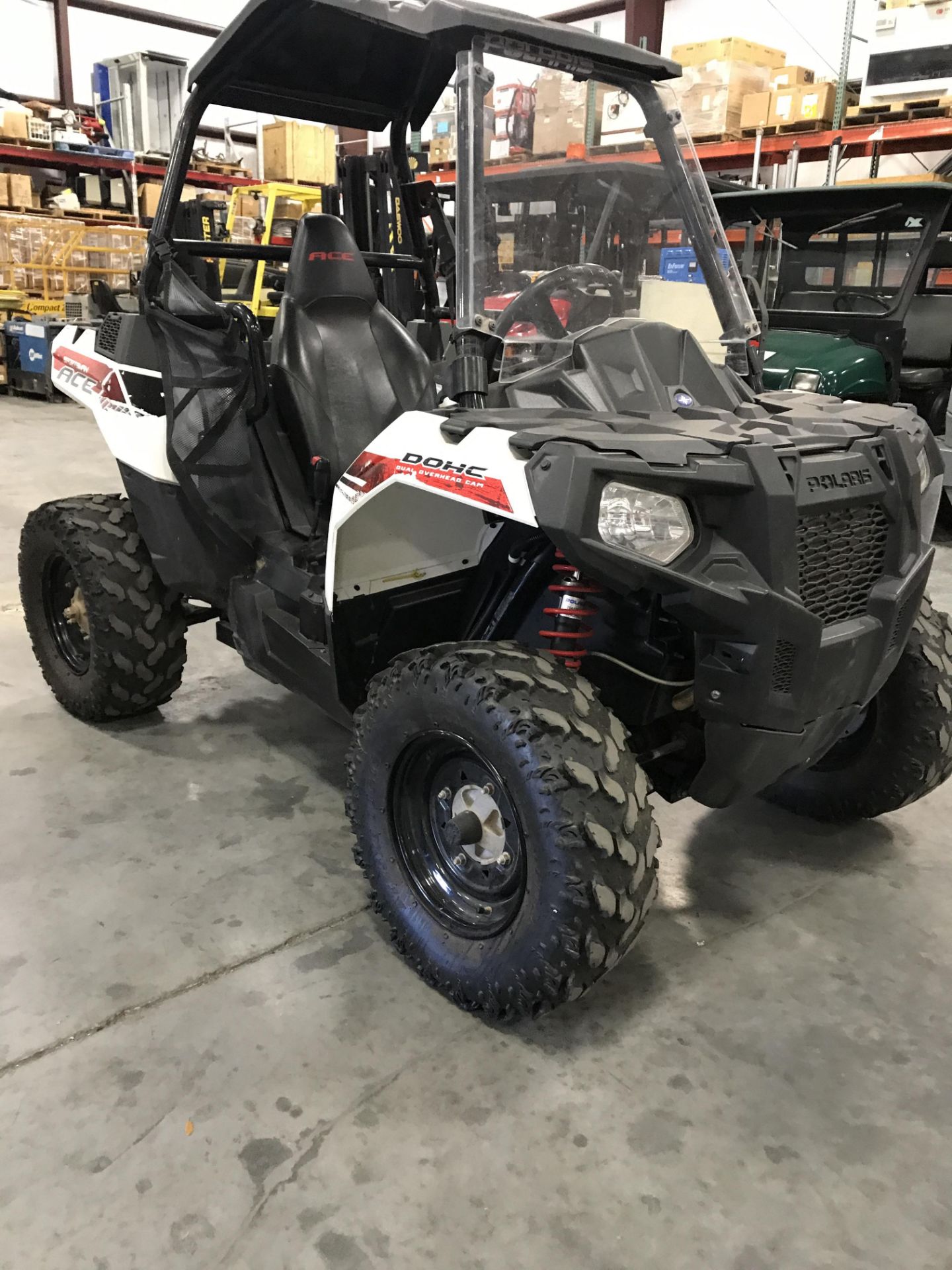 SEE VIDEO ** 2014 POLARIS ACE ATV, 631.8 HOURS SHOWING - Image 2 of 6