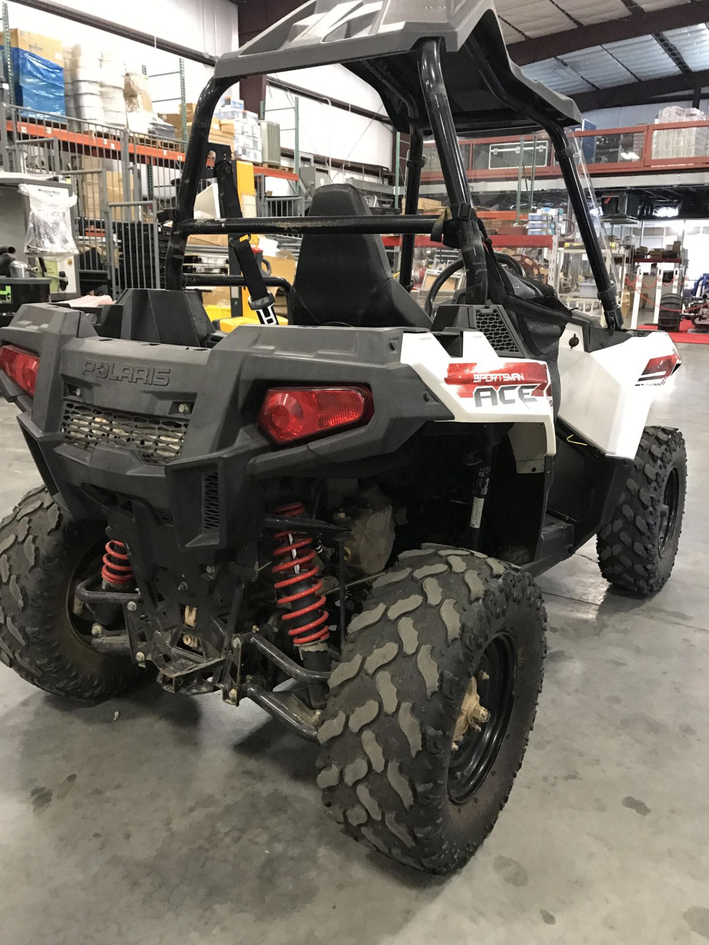 SEE VIDEO ** 2014 POLARIS ACE ATV, 631.8 HOURS SHOWING - Image 3 of 6