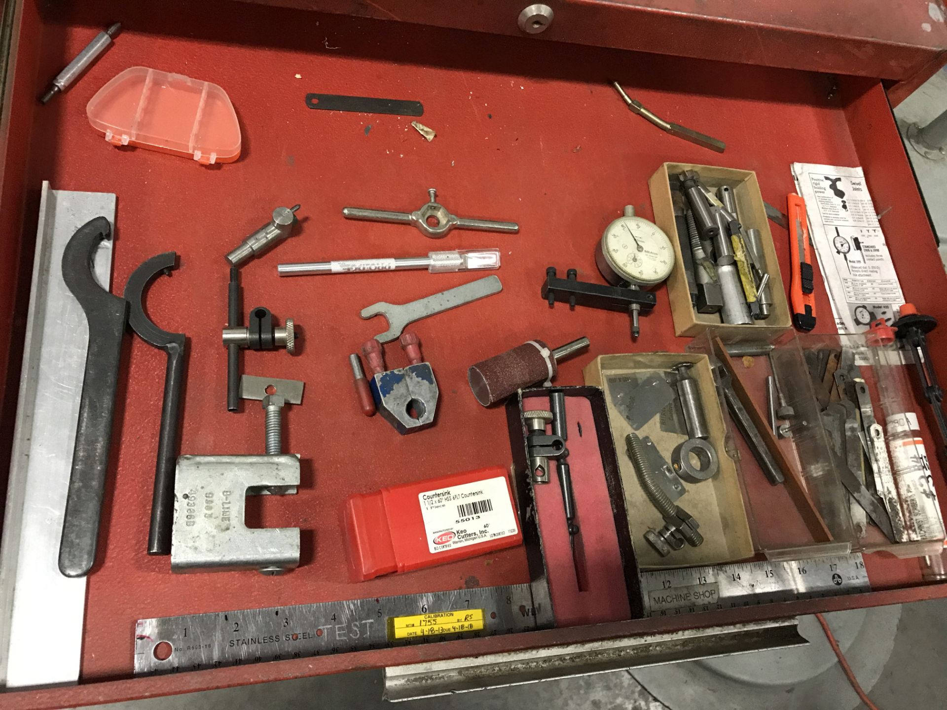 KENNEDY ROLLING TOOL CART W/ CONTENTS - Image 2 of 6