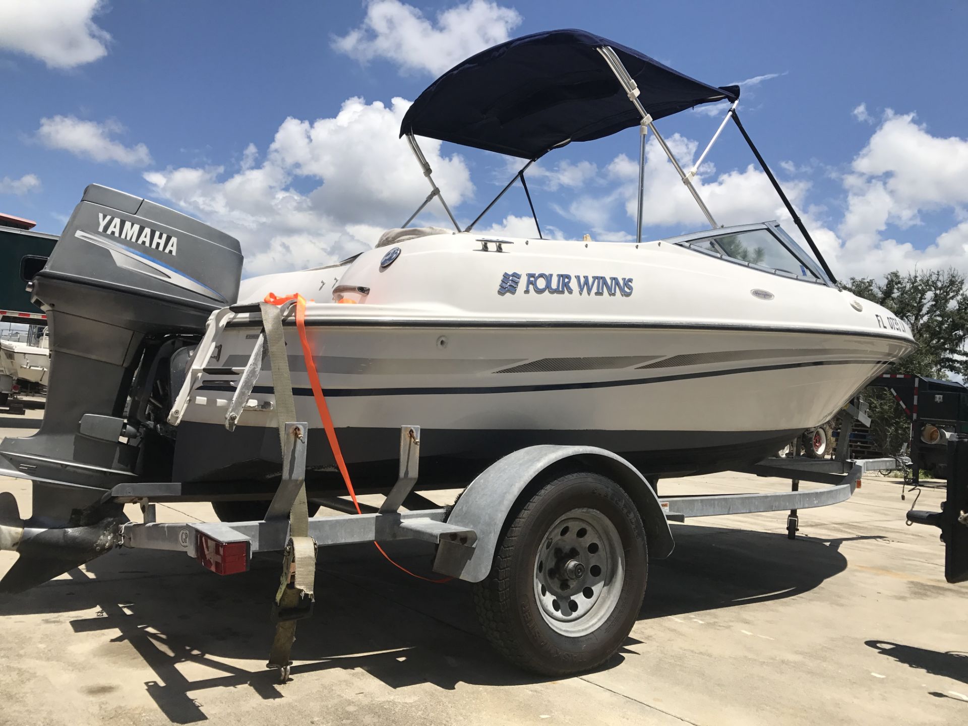 FOURS WINNS 170HORIZON W/ TRAILER - Image 6 of 11