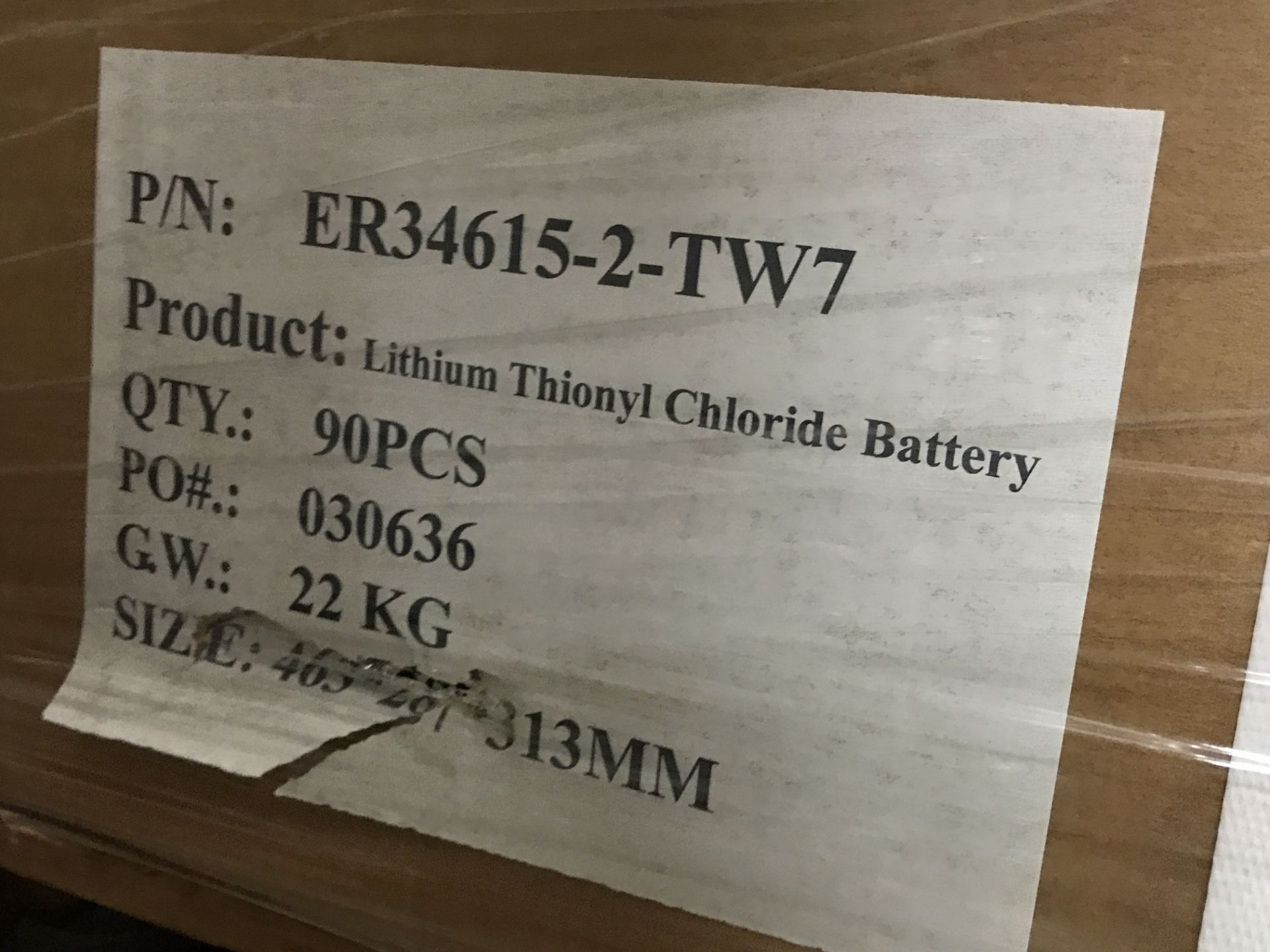 PALLET OF NEW LITHIUM ION BATTERIES - Image 3 of 3